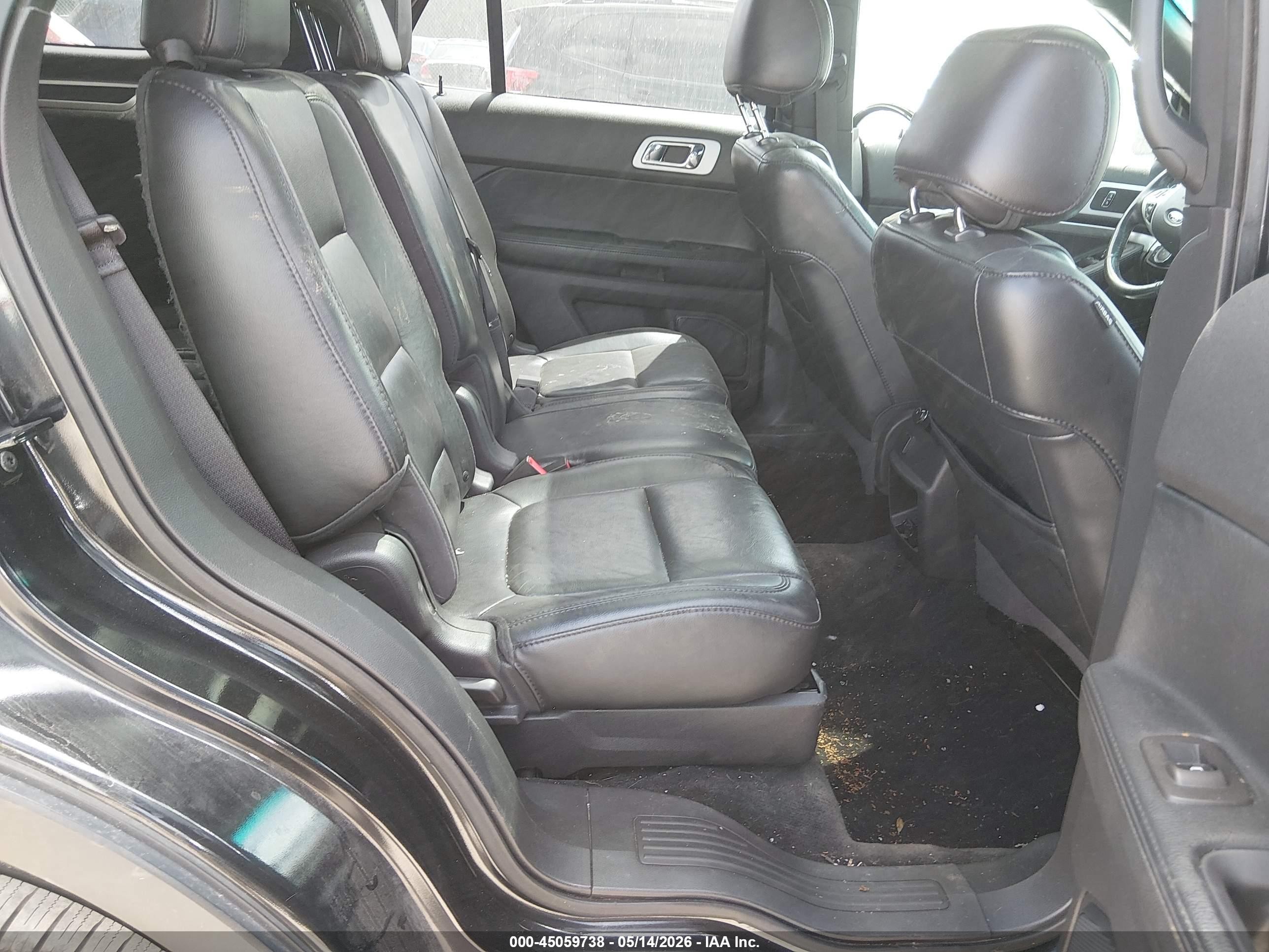 2014 Ford Explorer Xlt Black vin: 1FM5K8D85EGA02707