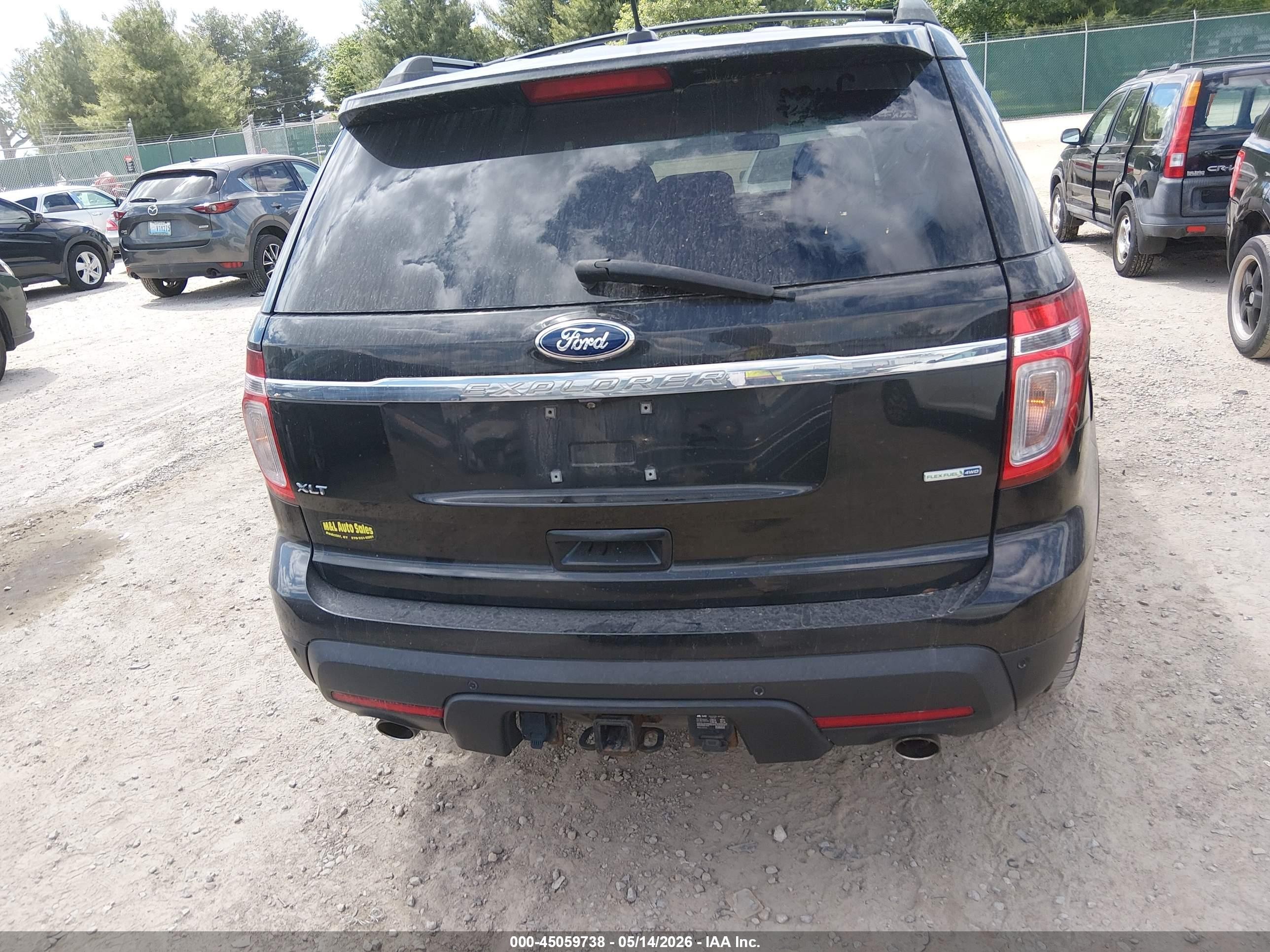 2014 Ford Explorer Xlt Black vin: 1FM5K8D85EGA02707