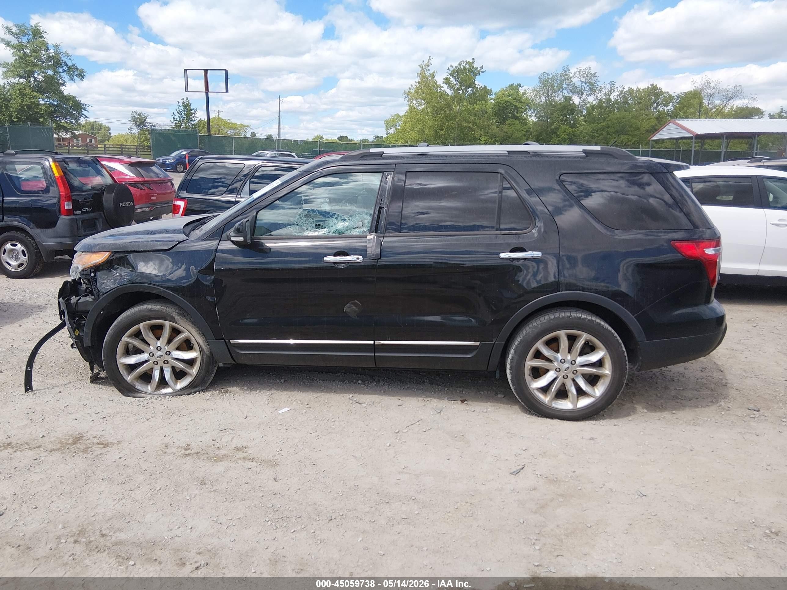 2014 Ford Explorer Xlt Black vin: 1FM5K8D85EGA02707