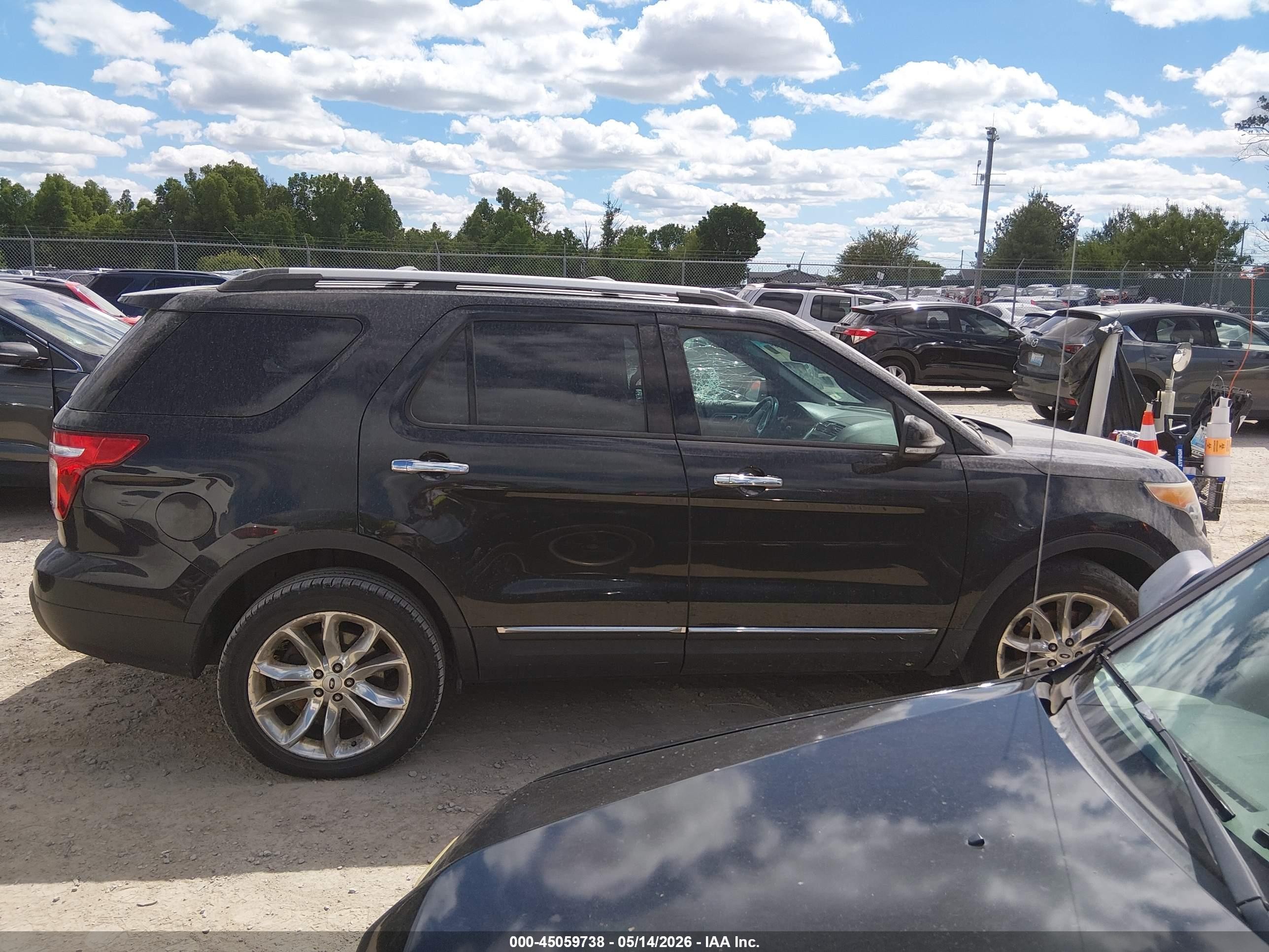2014 Ford Explorer Xlt Black vin: 1FM5K8D85EGA02707