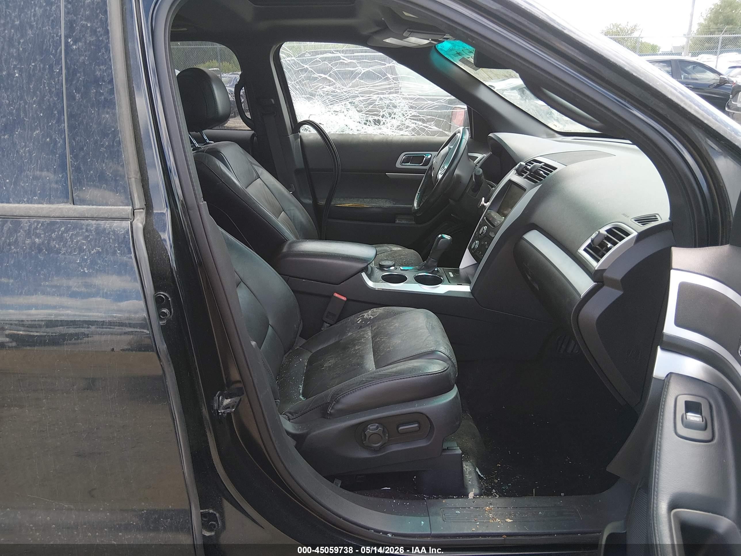 2014 Ford Explorer Xlt Black vin: 1FM5K8D85EGA02707