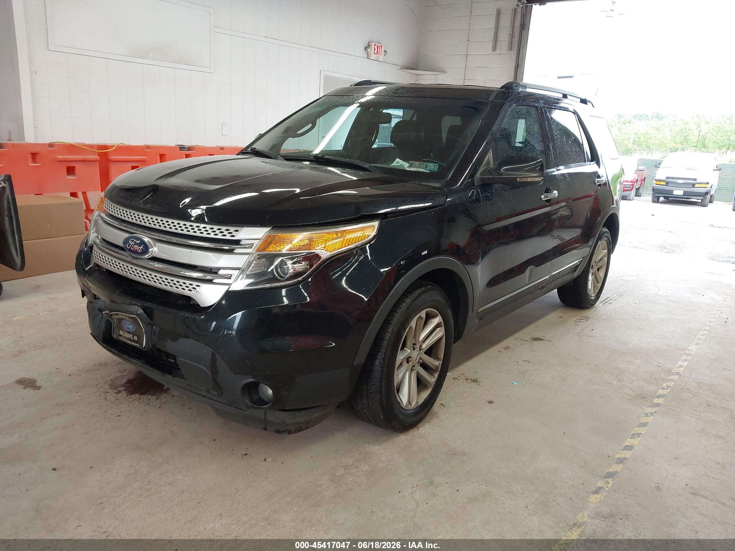 2014 Ford Explorer Xlt Black vin: 1FM5K8D85EGA06725