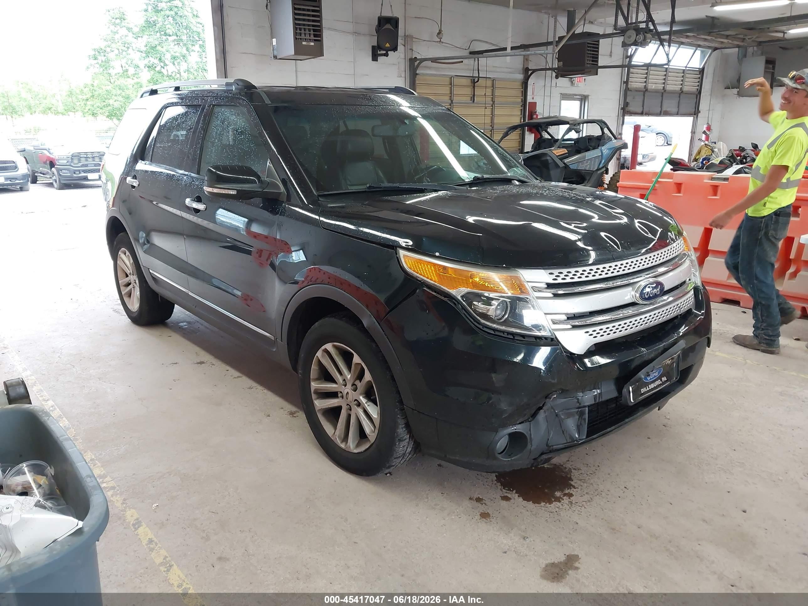2014 Ford Explorer Xlt Black vin: 1FM5K8D85EGA06725