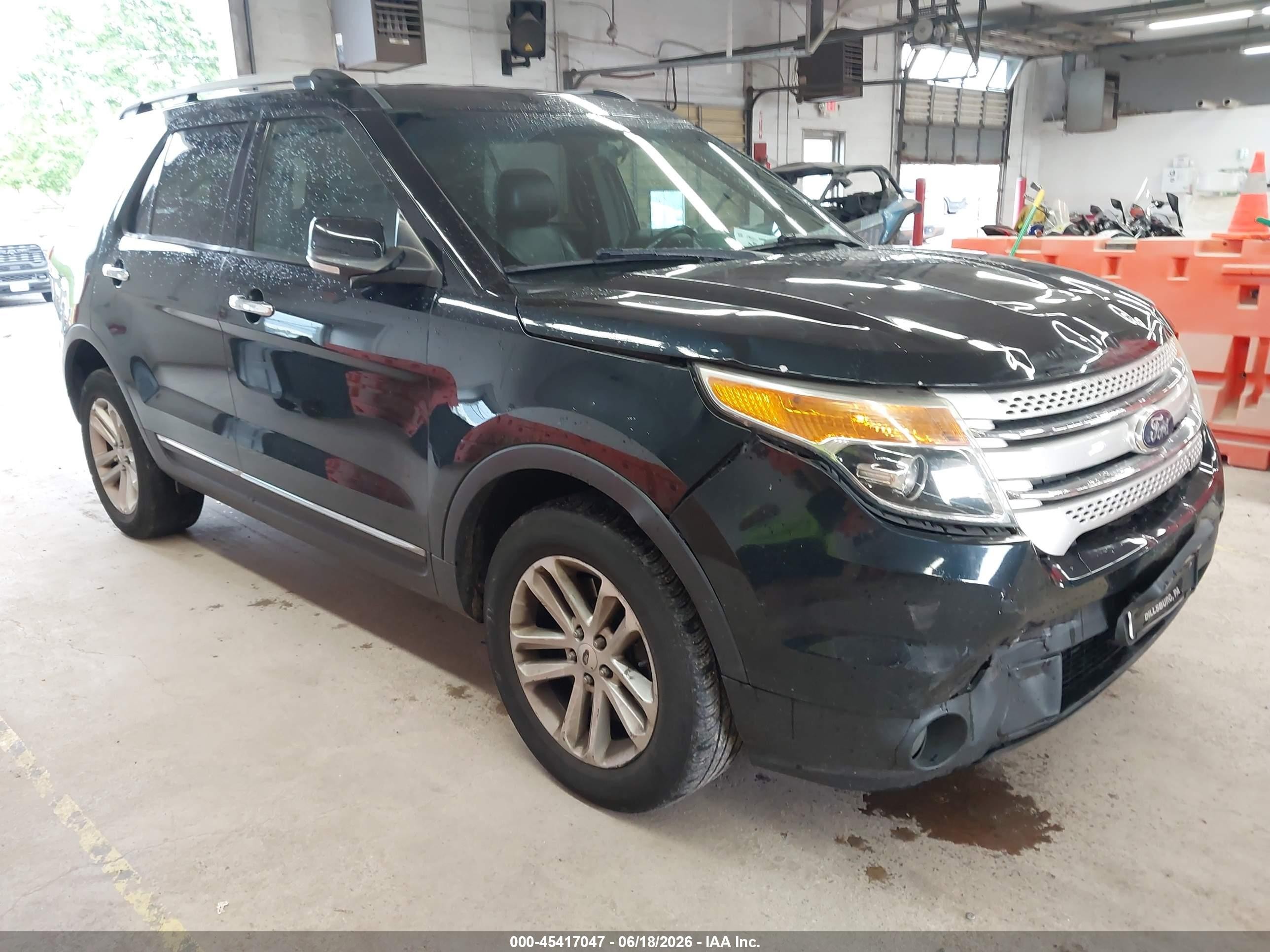2014 Ford Explorer Xlt Black vin: 1FM5K8D85EGA06725
