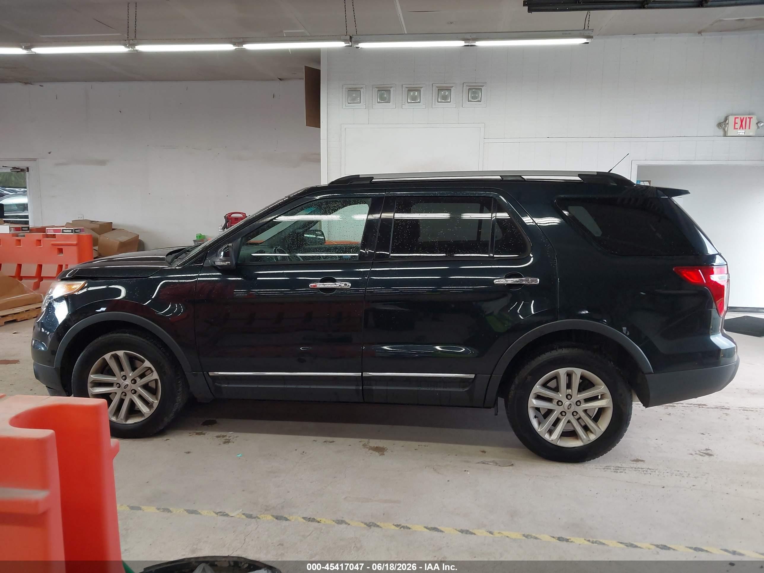 2014 Ford Explorer Xlt Black vin: 1FM5K8D85EGA06725