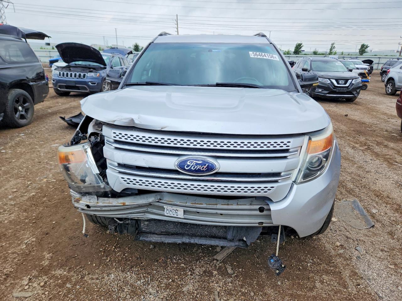 2014 Ford Explorer Xlt Серебряный vin: 1FM5K8D85EGA47856