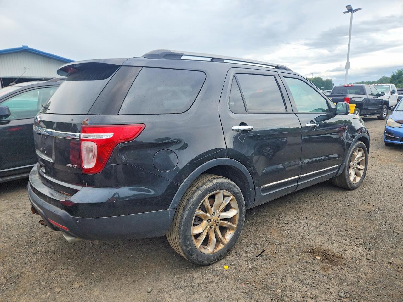 2014 Ford Explorer Xlt Черный vin: 1FM5K8D85EGA94921