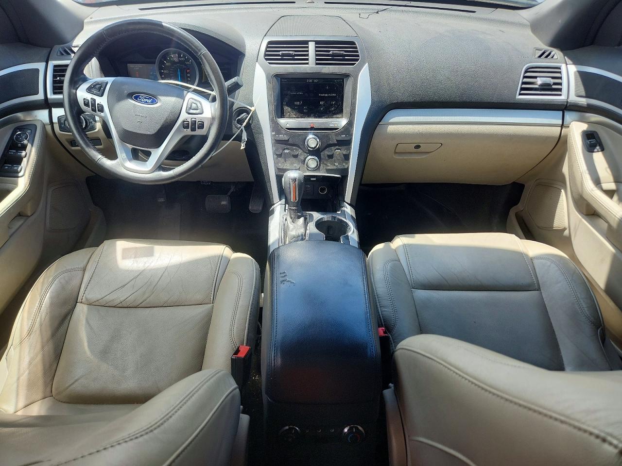 2014 Ford Explorer Xlt Silver vin: 1FM5K8D85EGC07055