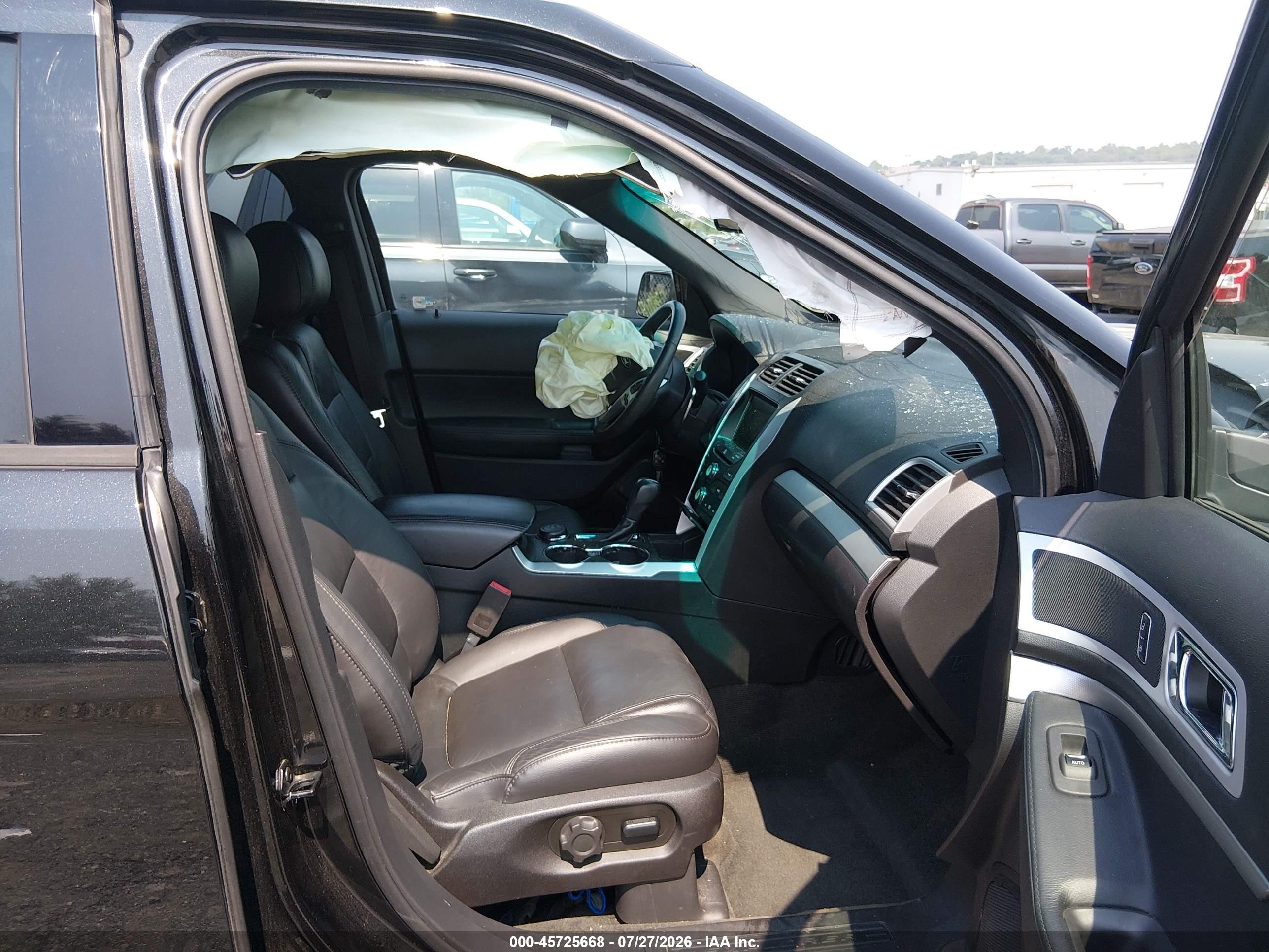 2014 Ford Explorer Xlt Black vin: 1FM5K8D85EGC43991