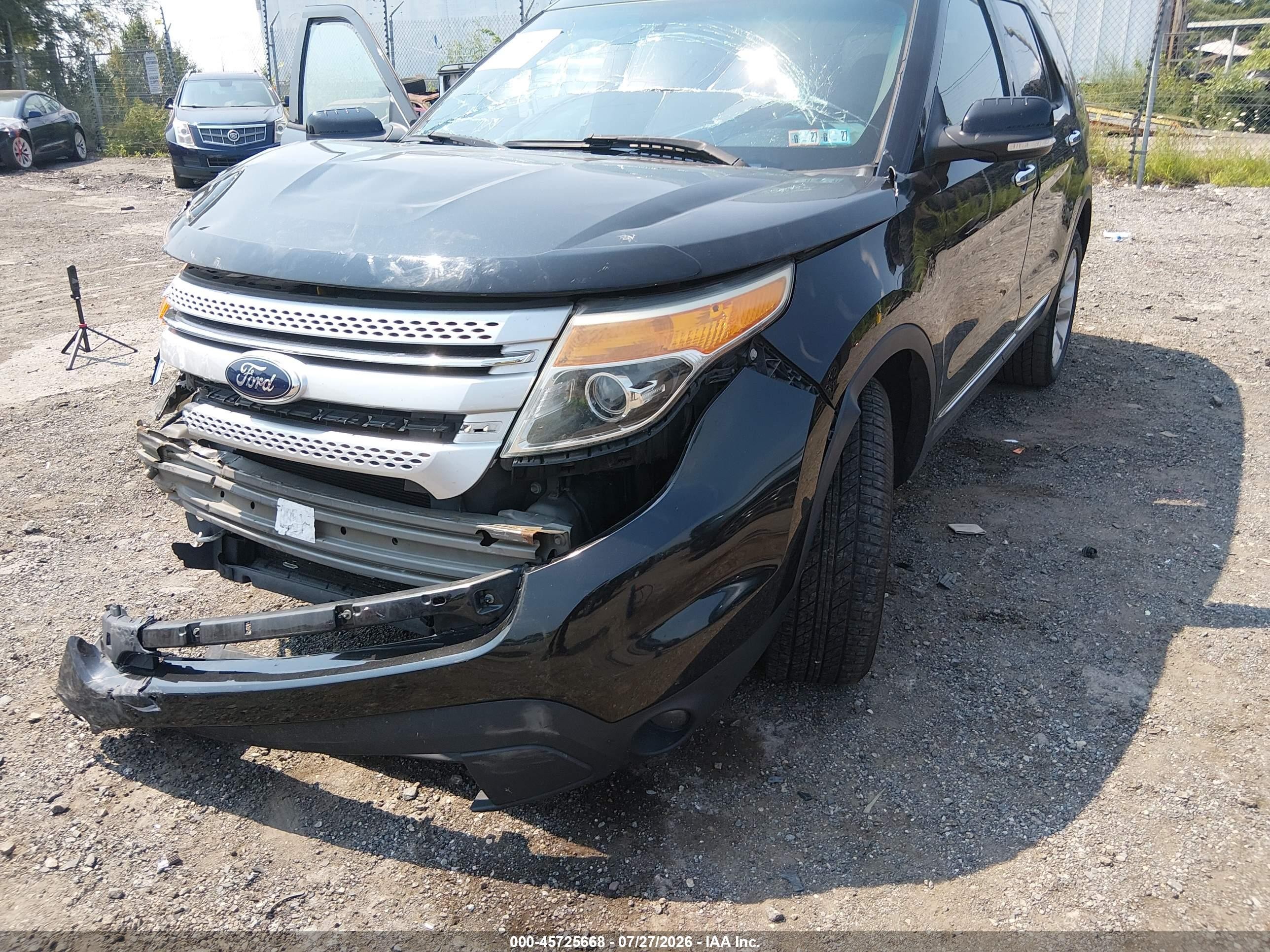 2014 Ford Explorer Xlt Black vin: 1FM5K8D85EGC43991