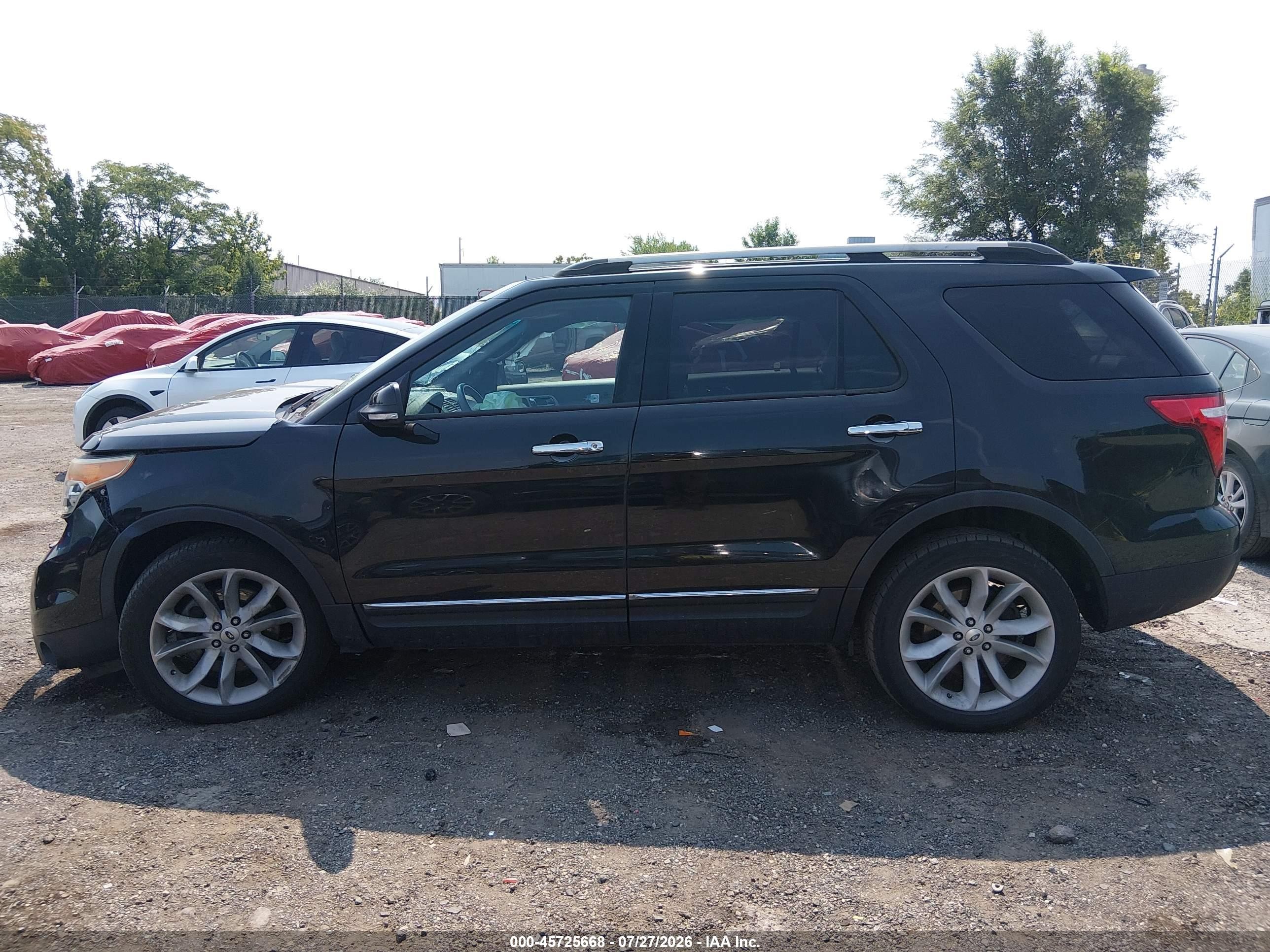 2014 Ford Explorer Xlt Black vin: 1FM5K8D85EGC43991