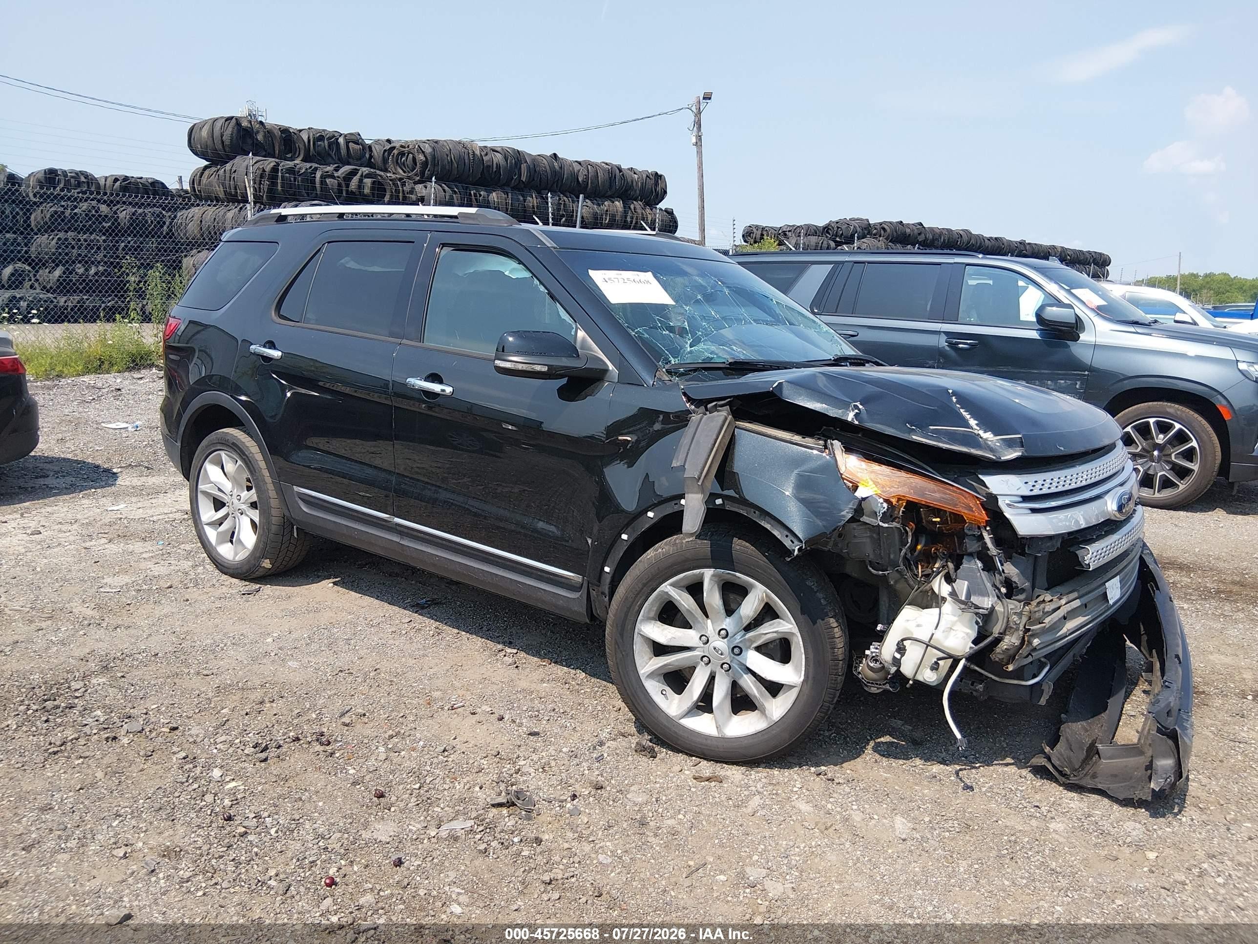 2014 Ford Explorer Xlt Black vin: 1FM5K8D85EGC43991