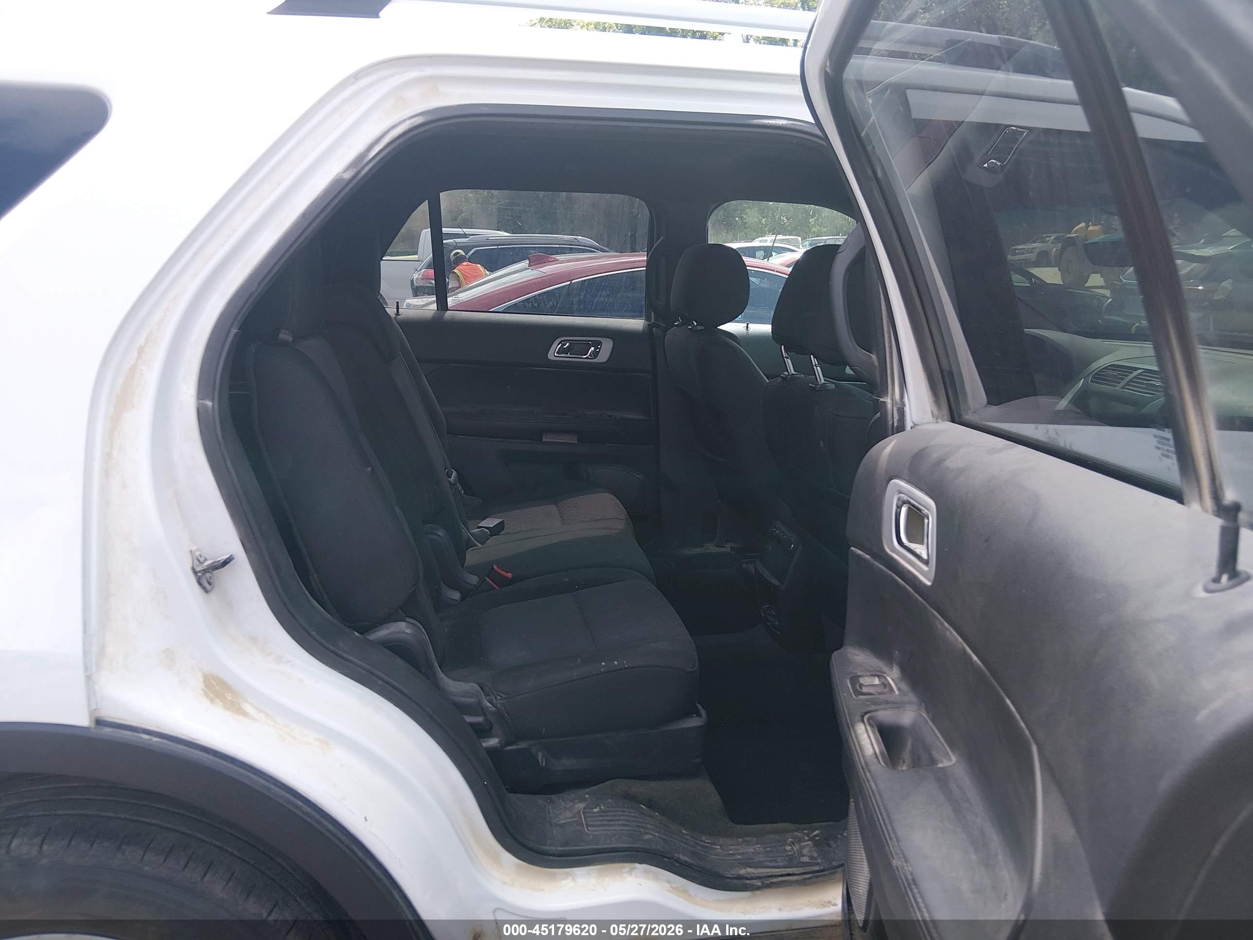 2015 Ford Explorer Xlt White vin: 1FM5K8D85FGA21985