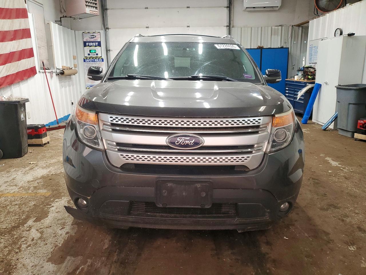 2015 Ford Explorer Xlt Gray vin: 1FM5K8D85FGA50080