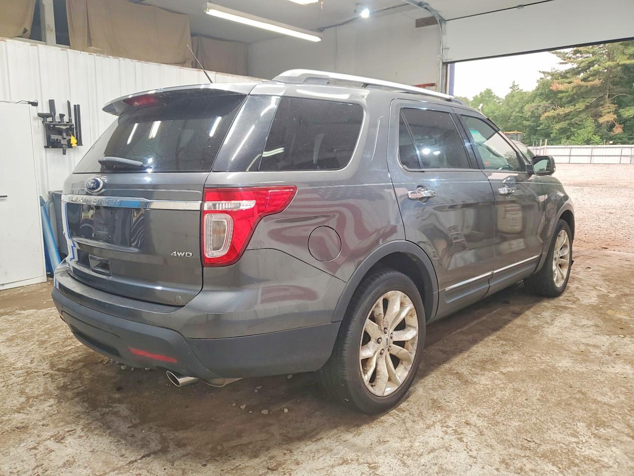 2015 Ford Explorer Xlt Gray vin: 1FM5K8D85FGA50080