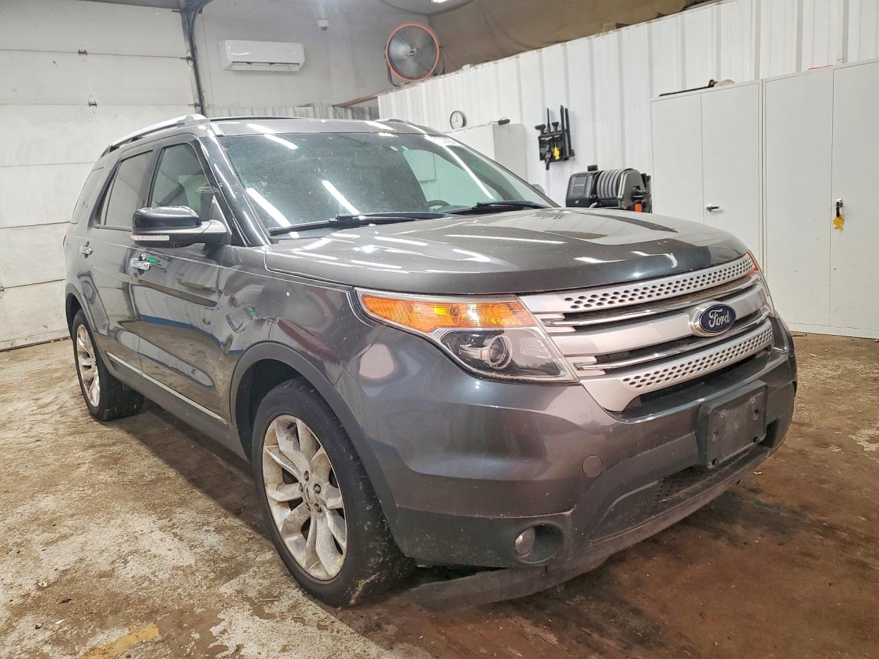 2015 Ford Explorer Xlt Gray vin: 1FM5K8D85FGA50080