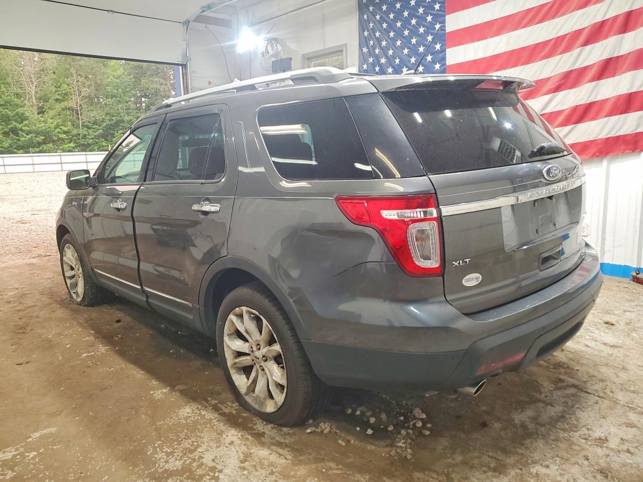 2015 Ford Explorer Xlt Gray vin: 1FM5K8D85FGA50080