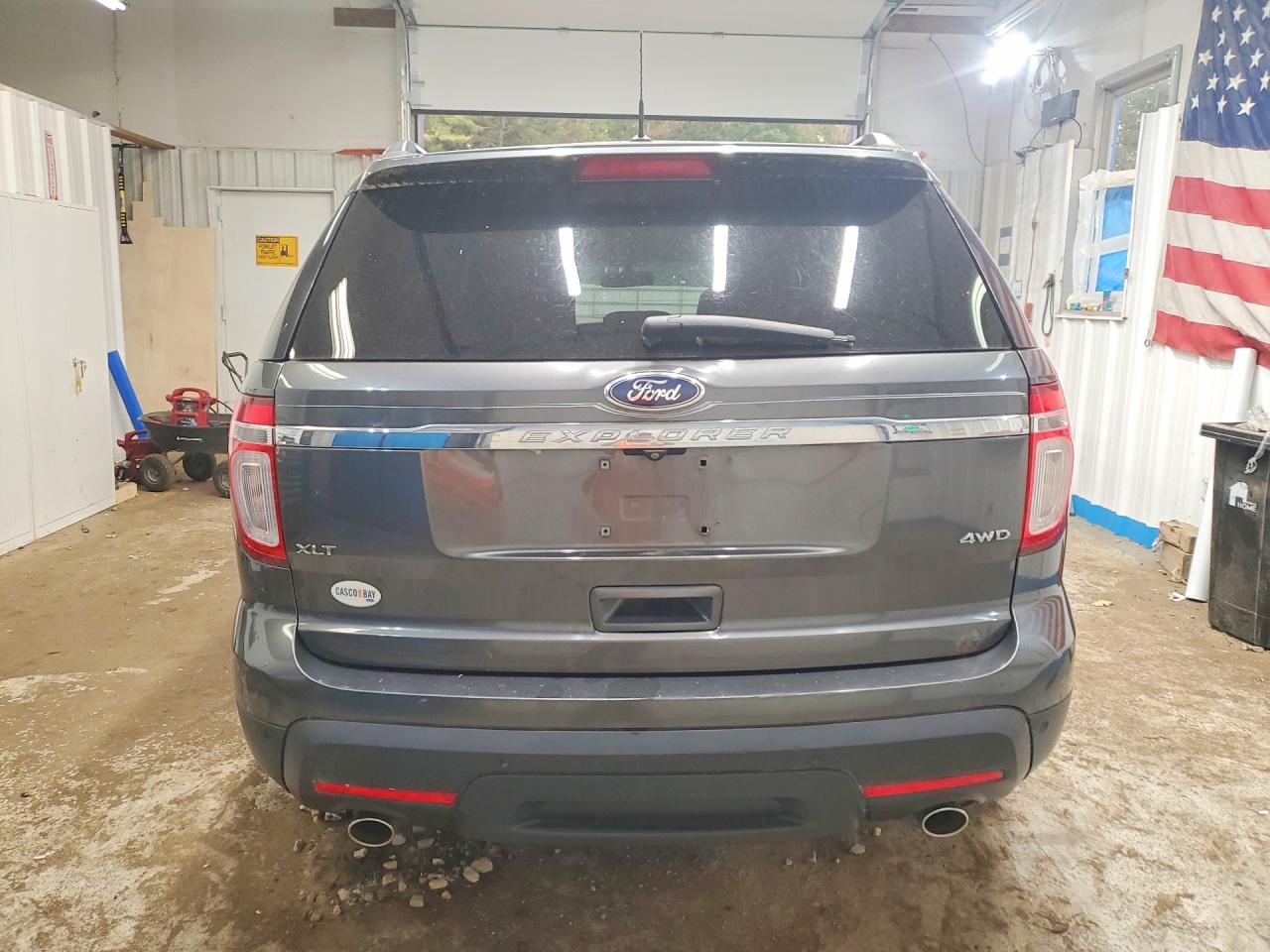 2015 Ford Explorer Xlt Gray vin: 1FM5K8D85FGA50080