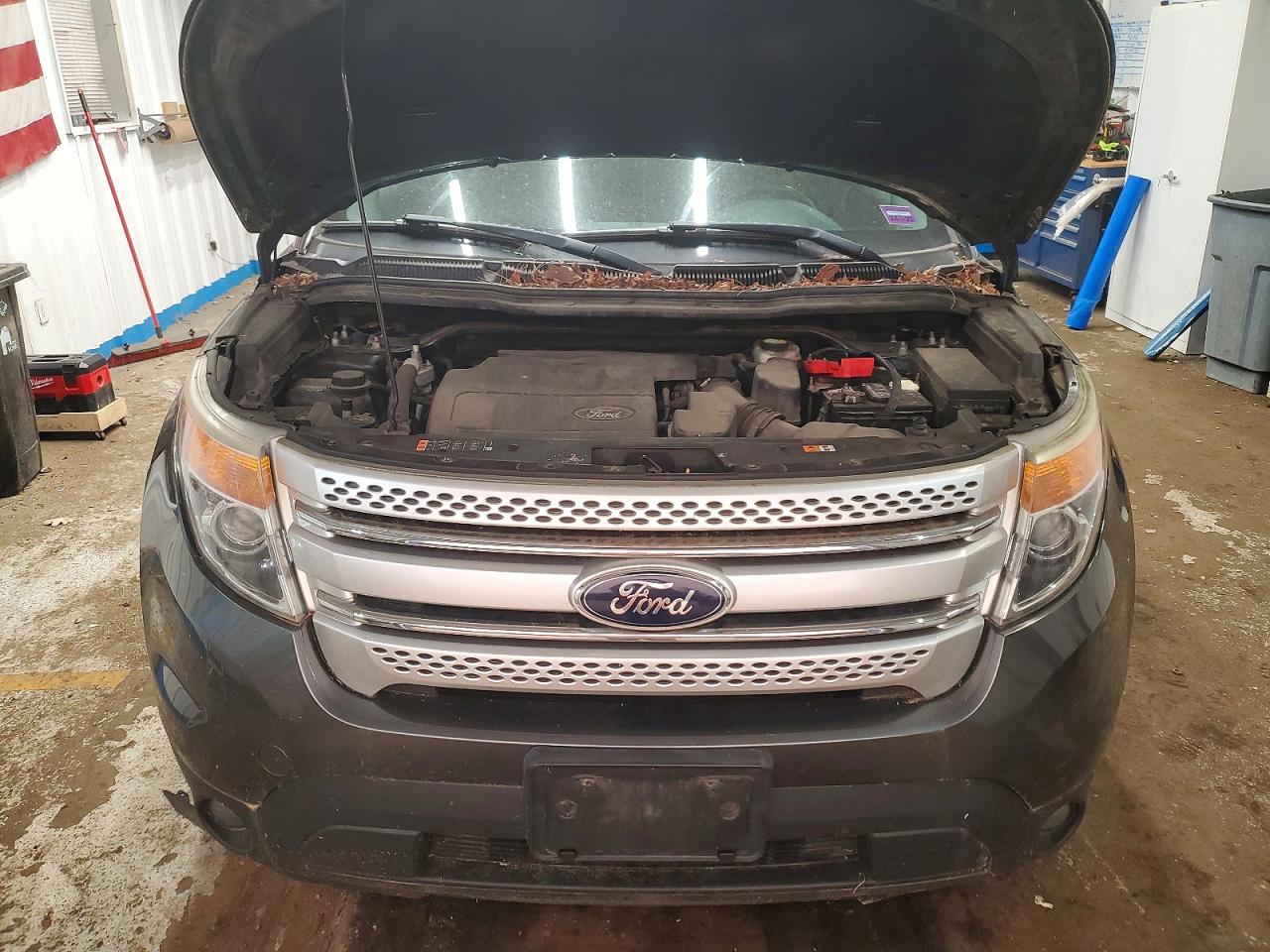 2015 Ford Explorer Xlt Gray vin: 1FM5K8D85FGA50080