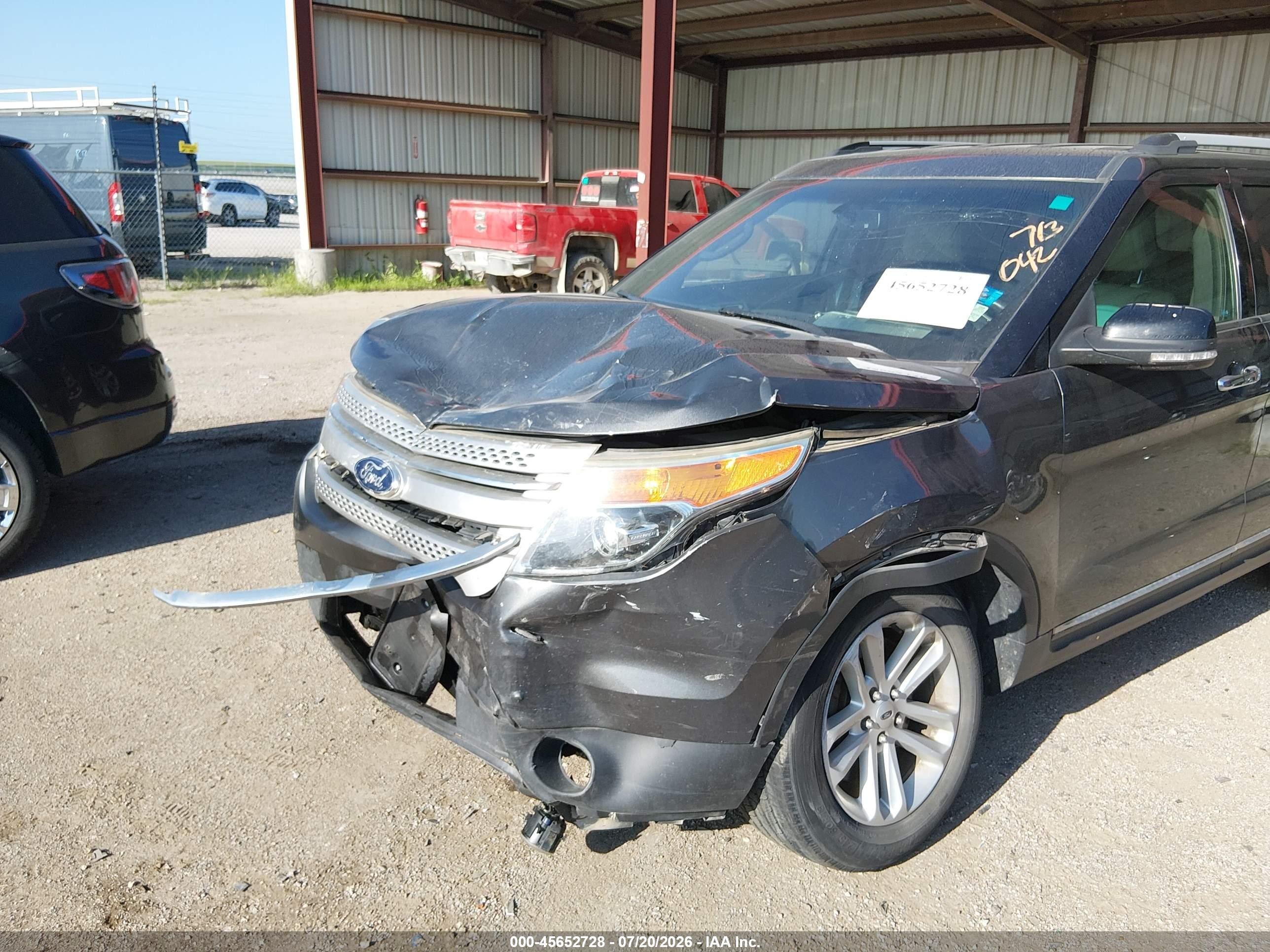 2015 Ford Explorer Xlt Gray vin: 1FM5K8D85FGB49790
