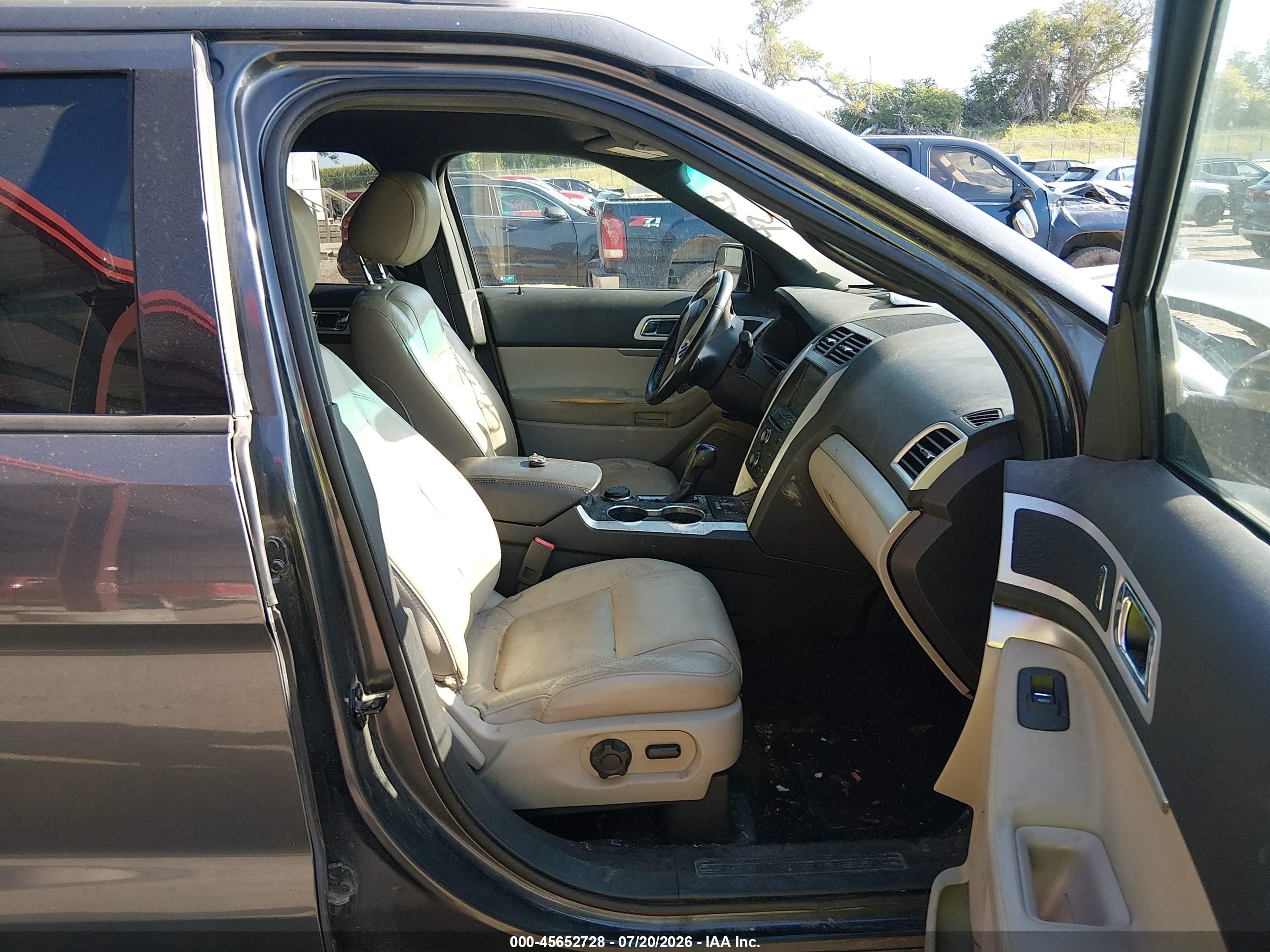 2015 Ford Explorer Xlt Gray vin: 1FM5K8D85FGB49790