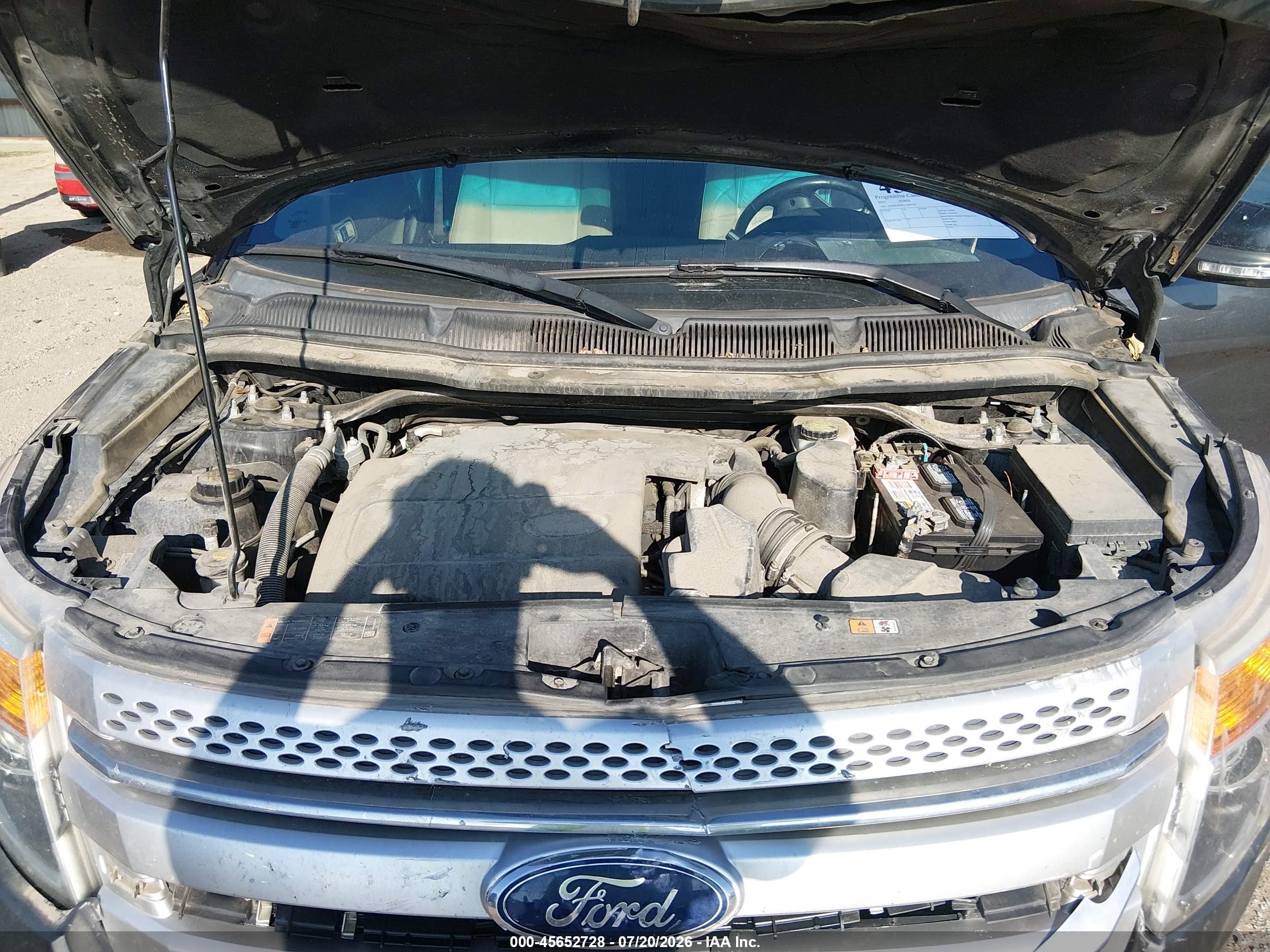 2015 Ford Explorer Xlt Gray vin: 1FM5K8D85FGB49790