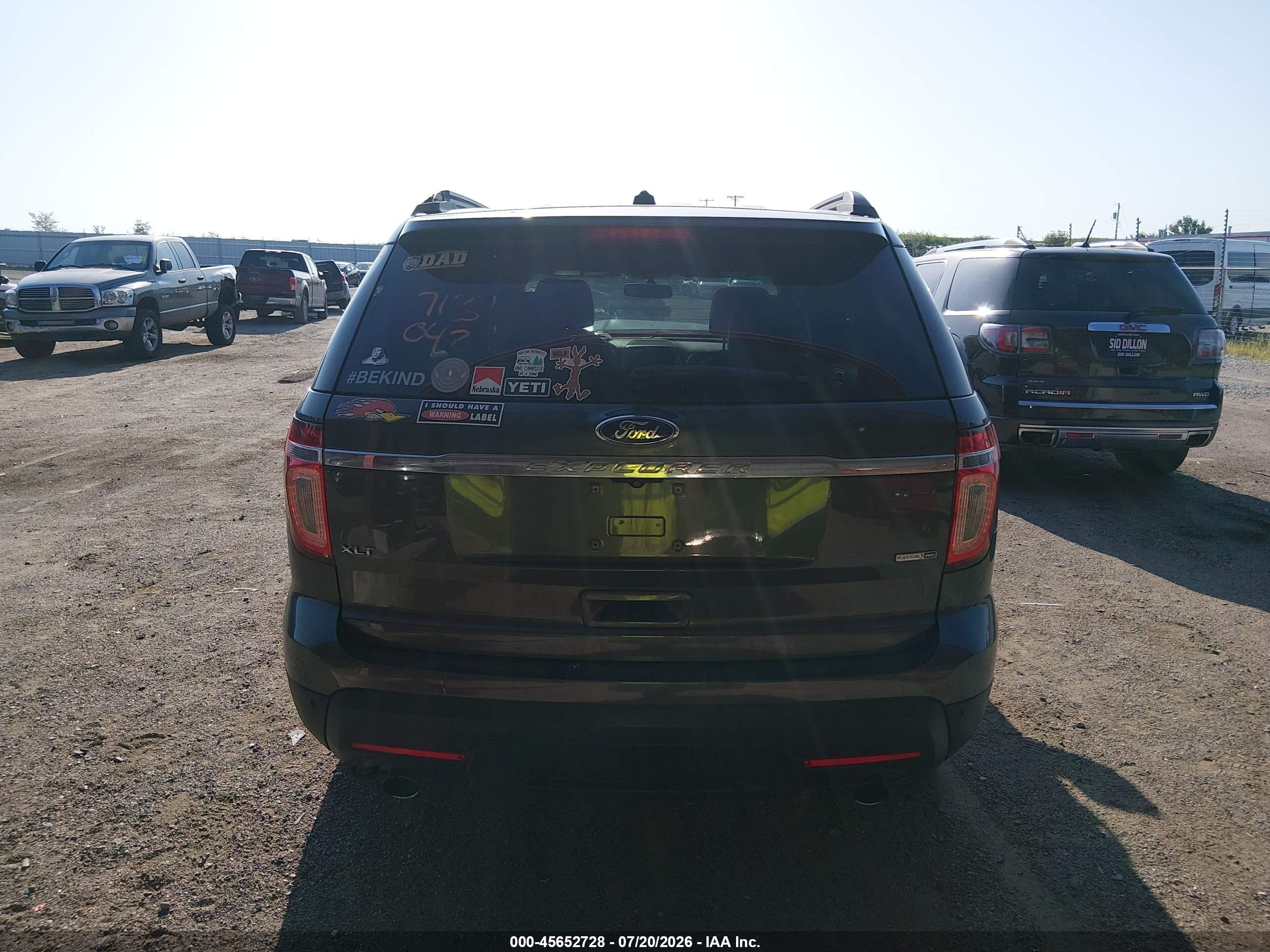 2015 Ford Explorer Xlt Gray vin: 1FM5K8D85FGB49790