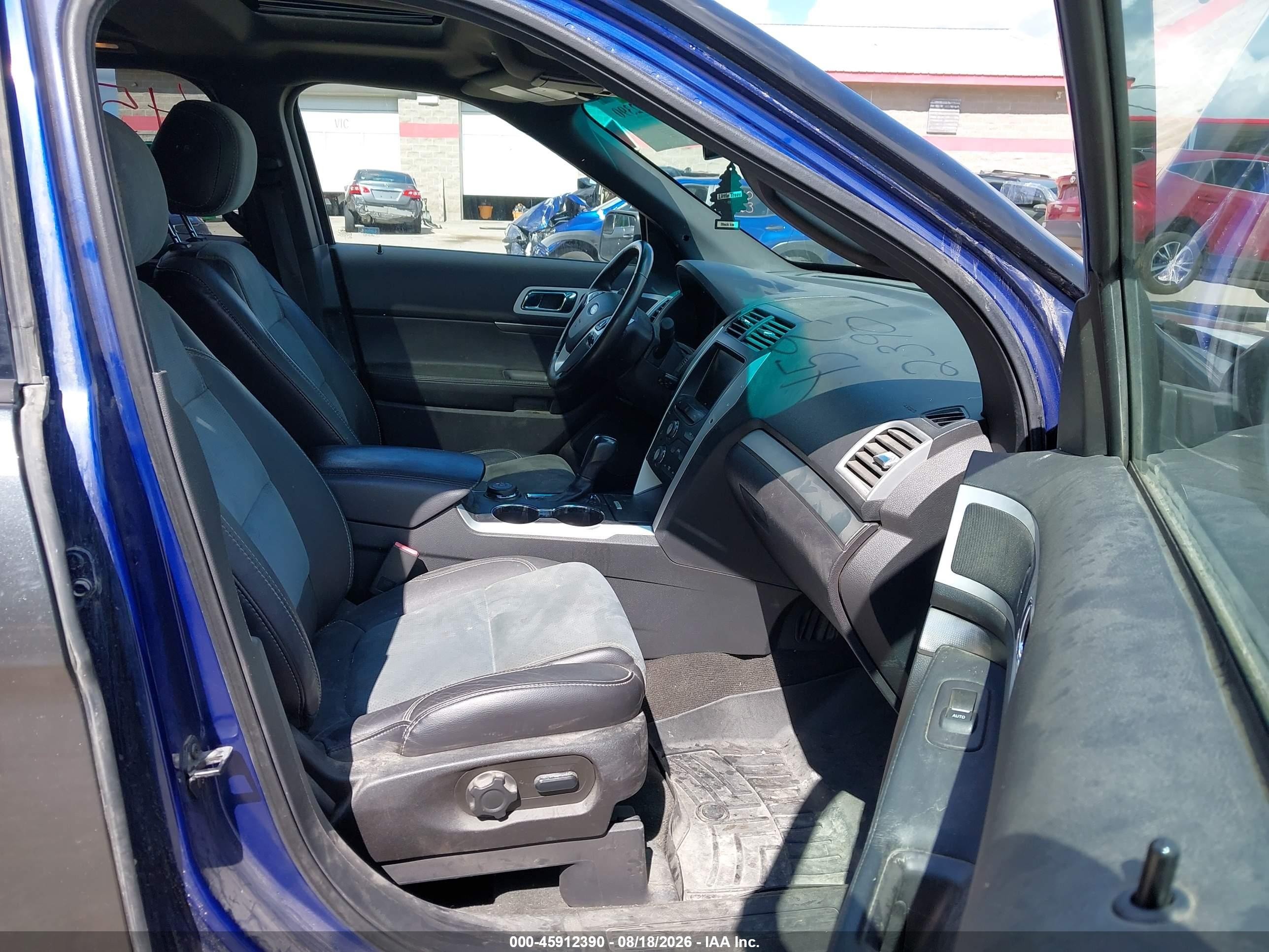 2015 Ford Explorer Xlt Серый vin: 1FM5K8D85FGC11057