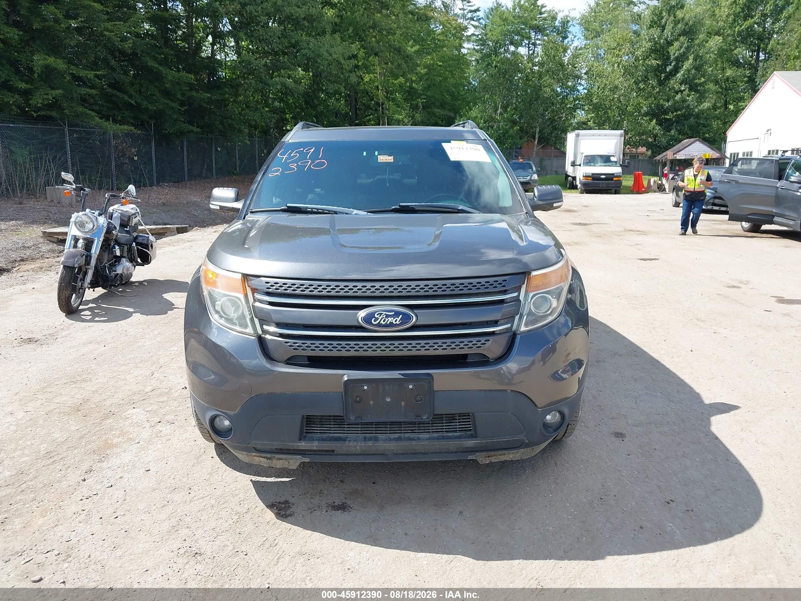 2015 Ford Explorer Xlt Серый vin: 1FM5K8D85FGC11057