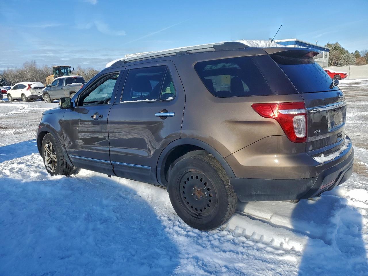 2015 Ford Explorer Xlt Brown vin: 1FM5K8D85FGC18512