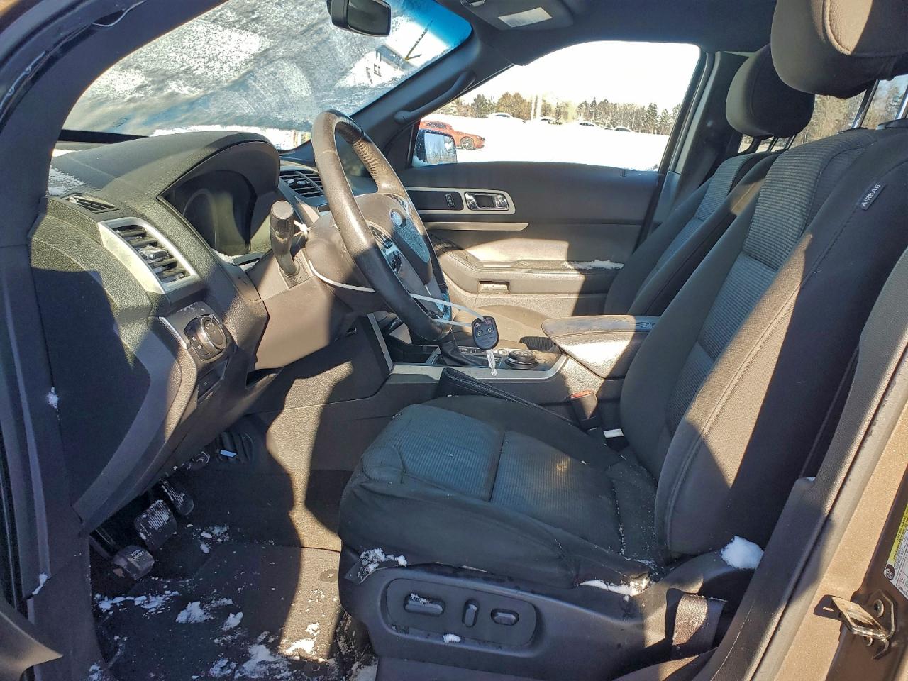 2015 Ford Explorer Xlt Brown vin: 1FM5K8D85FGC18512