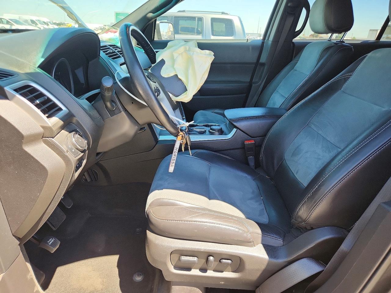 2015 Ford Explorer Xlt Gray vin: 1FM5K8D85FGC38727