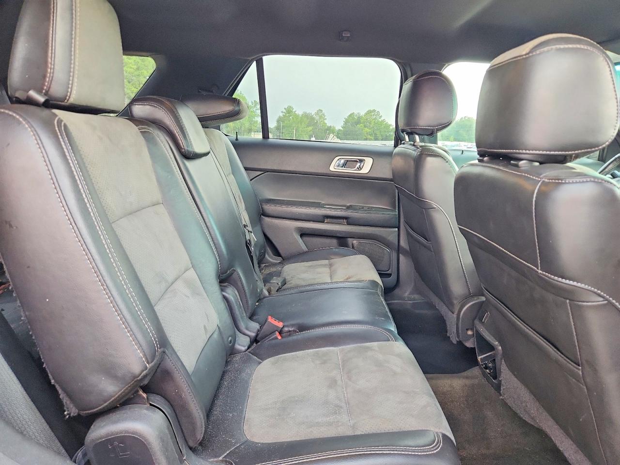 2015 Ford Explorer Xlt White vin: 1FM5K8D85FGC47685