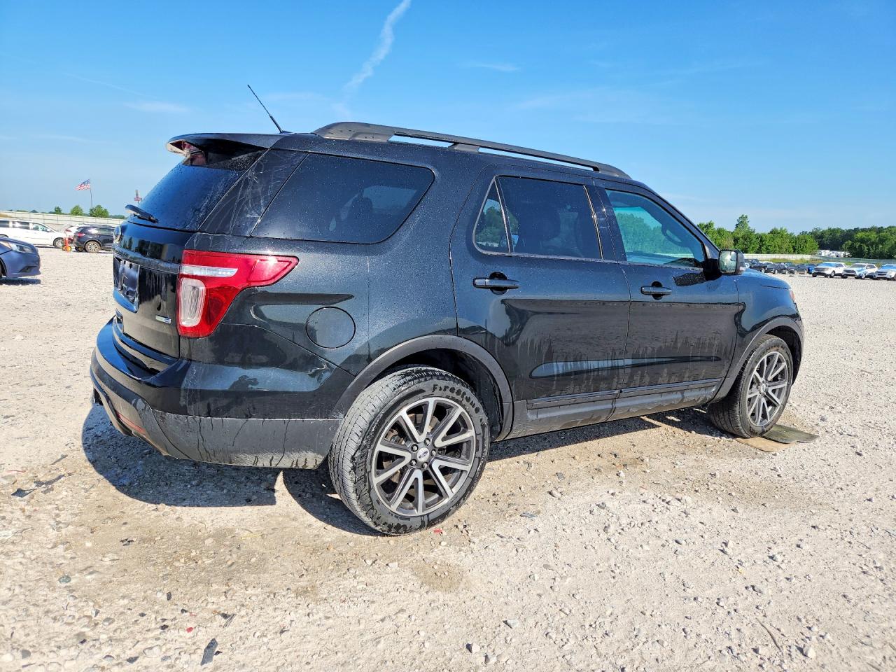 2015 Ford Explorer Xlt Black vin: 1FM5K8D85FGC47864