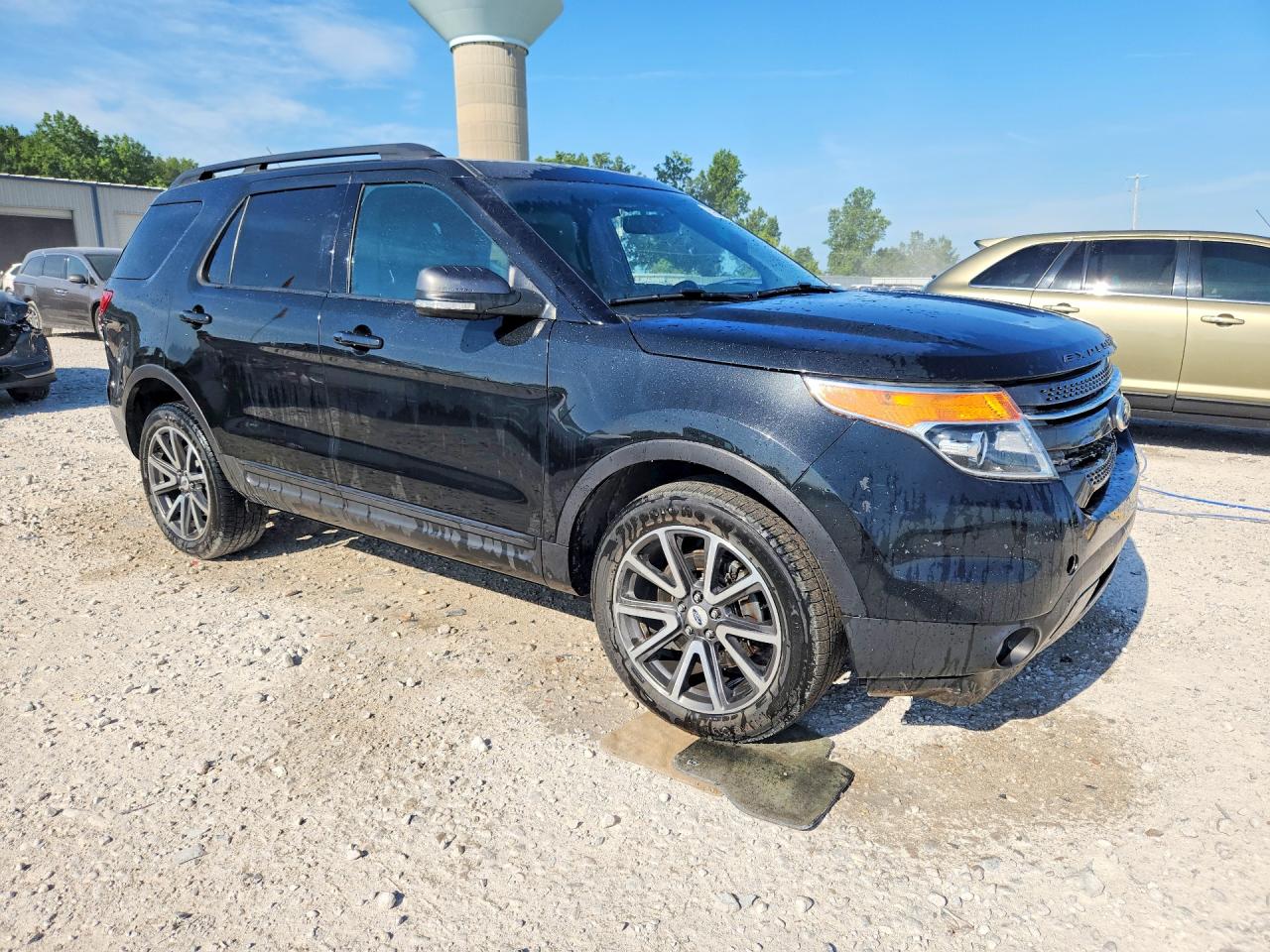2015 Ford Explorer Xlt Black vin: 1FM5K8D85FGC47864