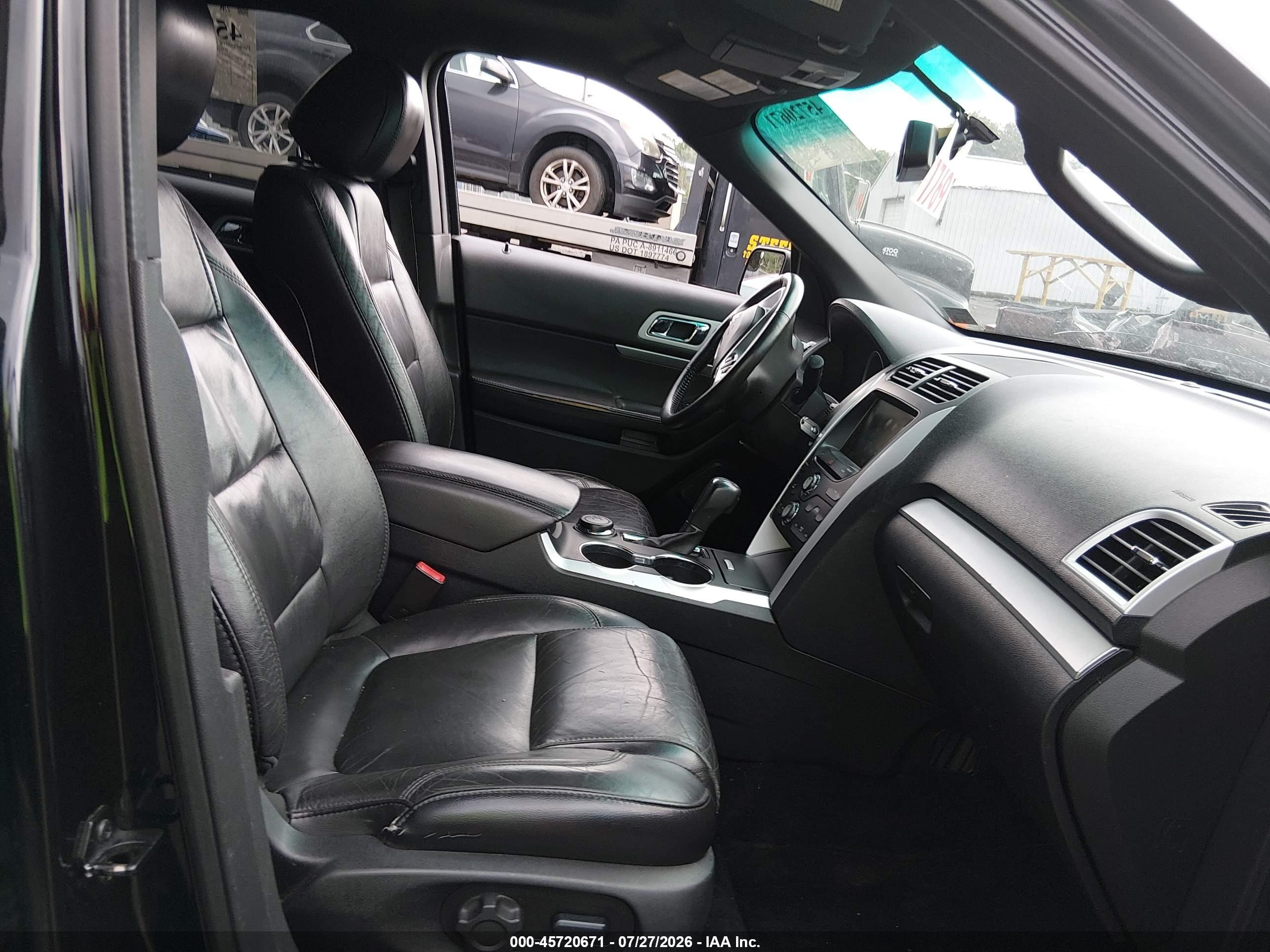 2015 Ford Explorer Xlt Black vin: 1FM5K8D85FGC55933