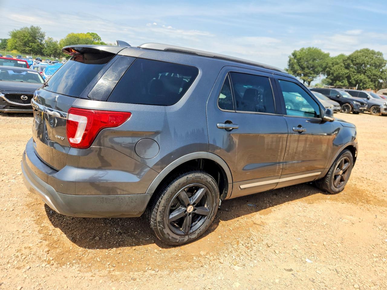 2016 Ford Explorer Xlt Серый vin: 1FM5K8D85GGC27793
