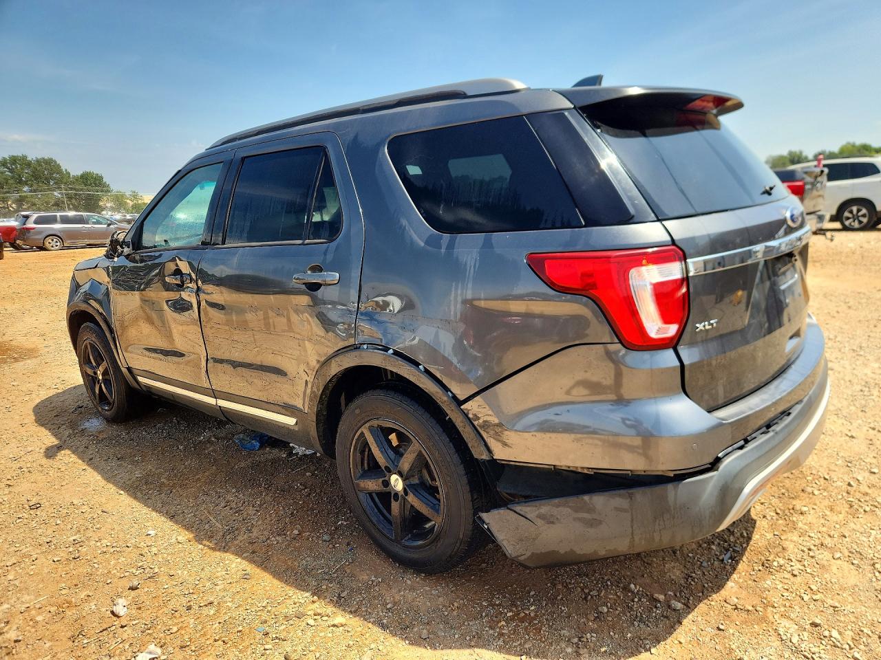 2016 Ford Explorer Xlt Серый vin: 1FM5K8D85GGC27793