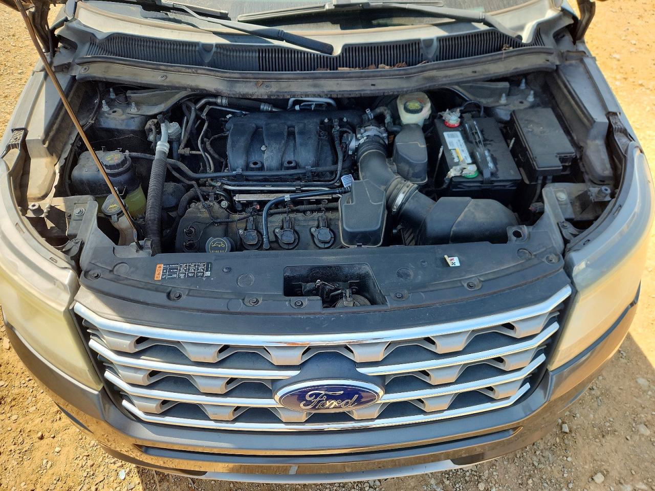 2016 Ford Explorer Xlt Серый vin: 1FM5K8D85GGC27793