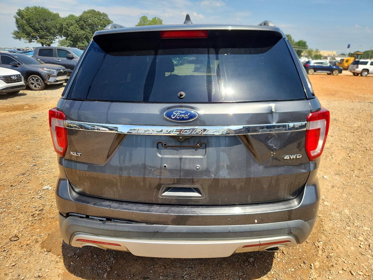 2016 Ford Explorer Xlt Серый vin: 1FM5K8D85GGC27793