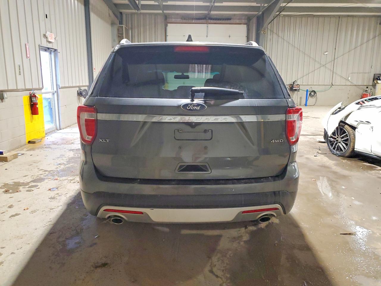 2016 Ford Explorer Xlt Gray vin: 1FM5K8D85GGC83586