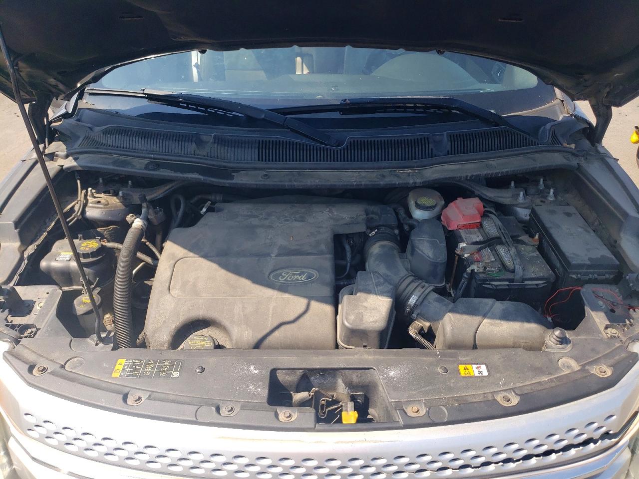 2013 Ford Explorer Xlt Gray vin: 1FM5K8D86DGA00592