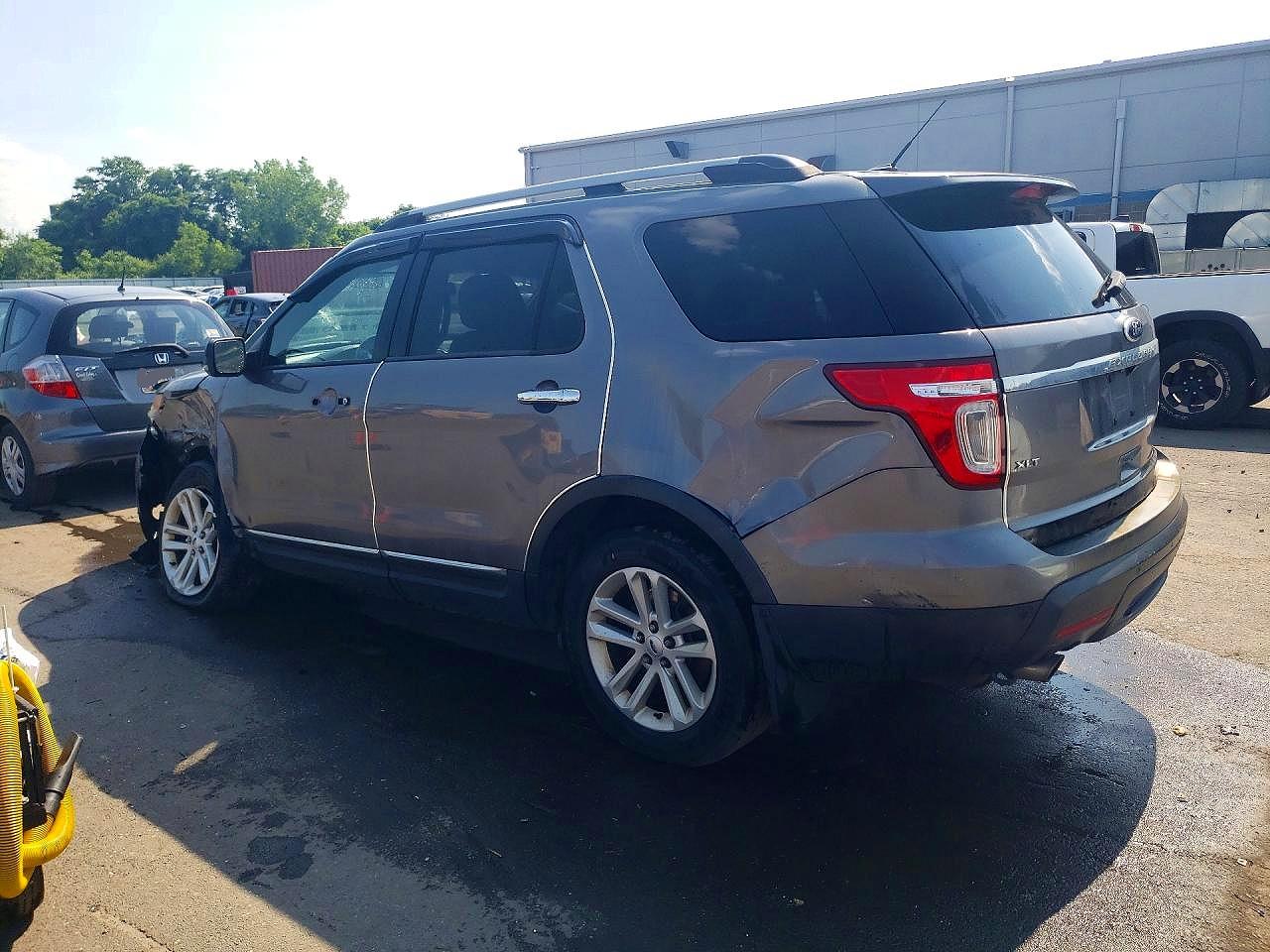 2013 Ford Explorer Xlt Gray vin: 1FM5K8D86DGA00592