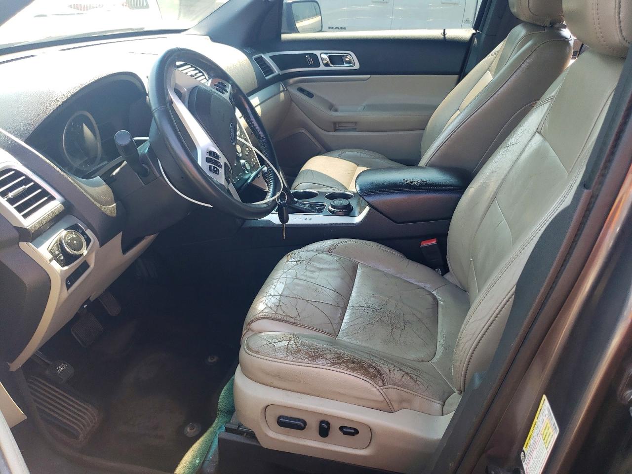 2013 Ford Explorer Xlt Gray vin: 1FM5K8D86DGA00592