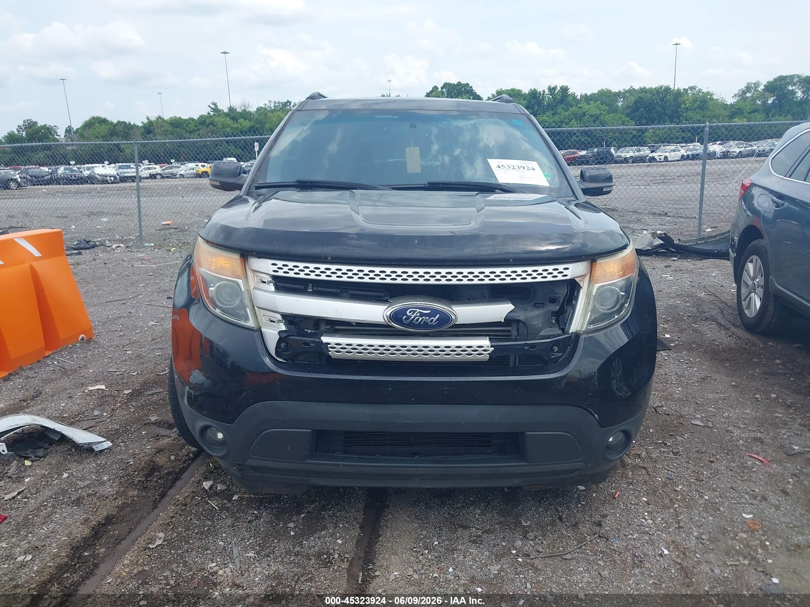 2013 Ford Explorer Xlt Black vin: 1FM5K8D86DGA07039