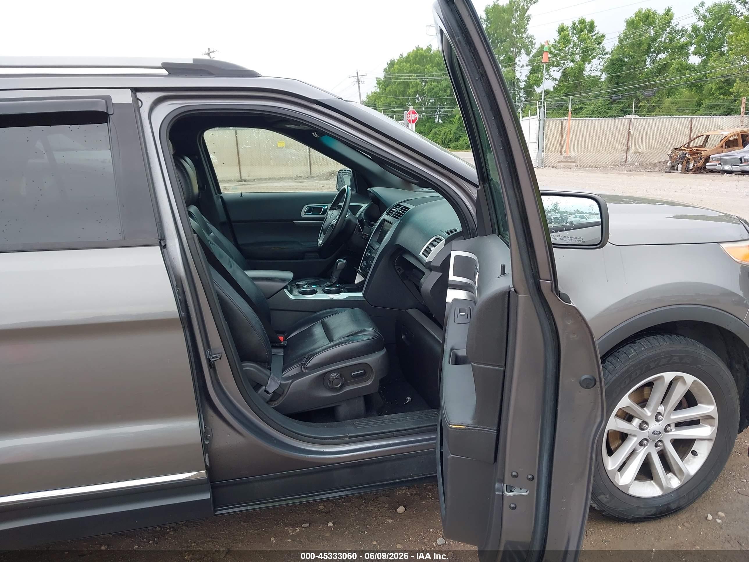 2013 Ford Explorer Xlt Gray vin: 1FM5K8D86DGA57455