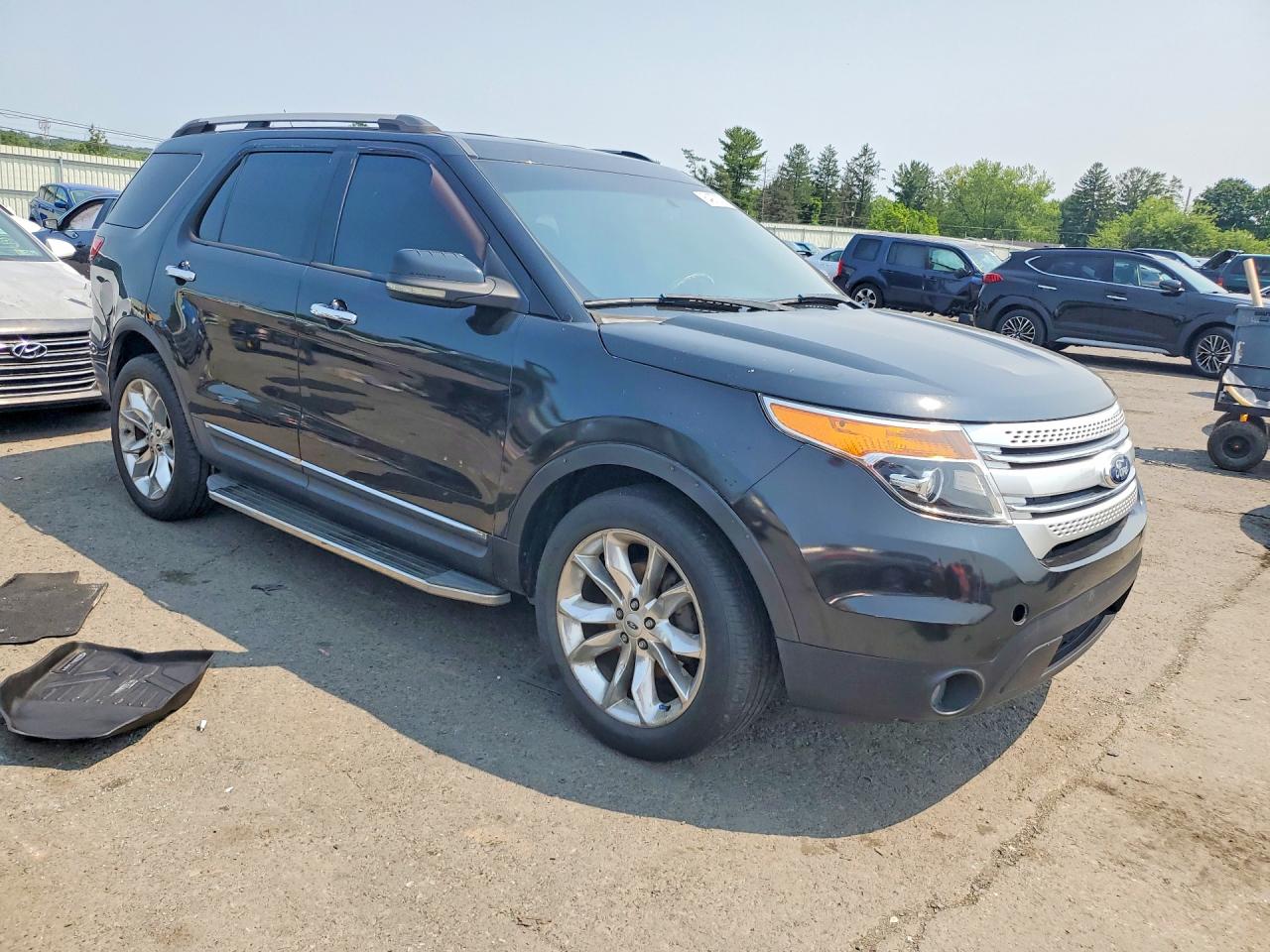 2013 Ford Explorer Xlt Black vin: 1FM5K8D86DGA61103