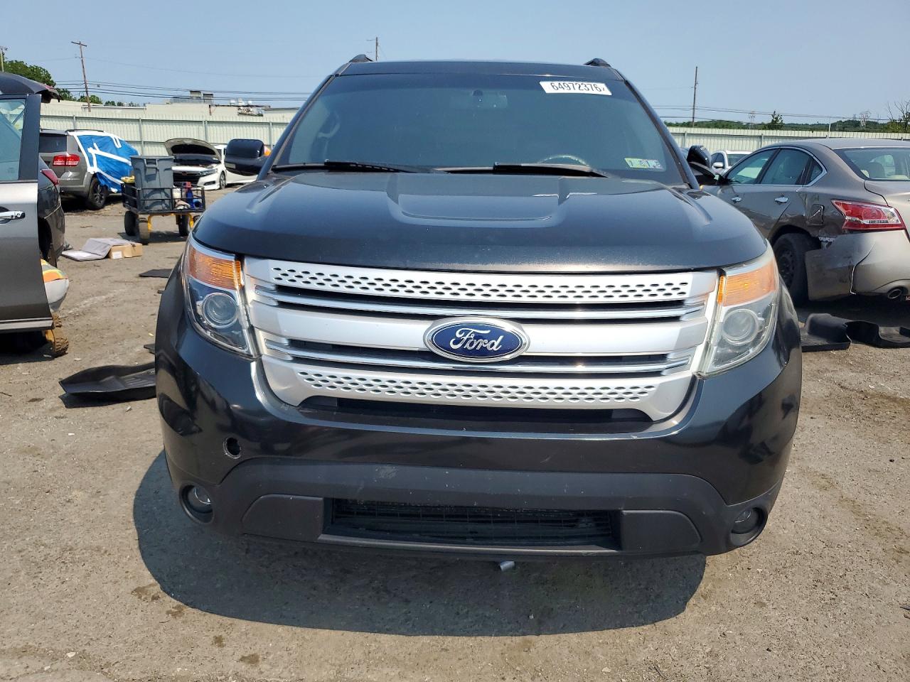 2013 Ford Explorer Xlt Black vin: 1FM5K8D86DGA61103