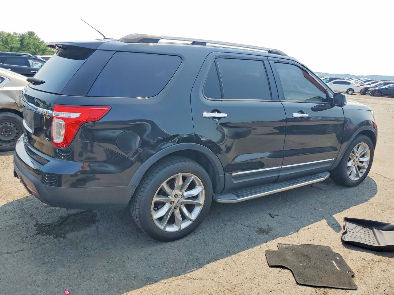 2013 Ford Explorer Xlt Black vin: 1FM5K8D86DGA61103