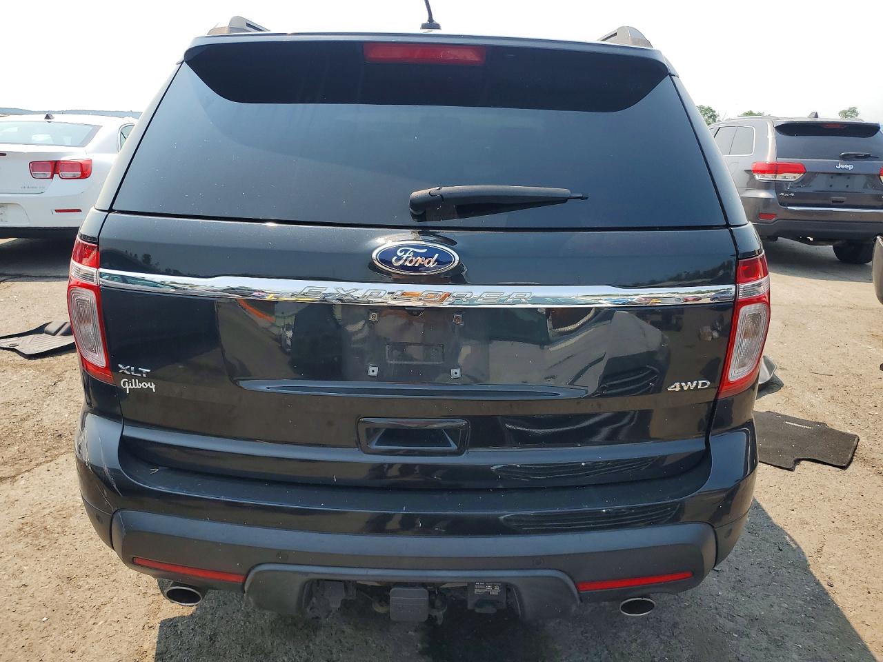 2013 Ford Explorer Xlt Black vin: 1FM5K8D86DGA61103